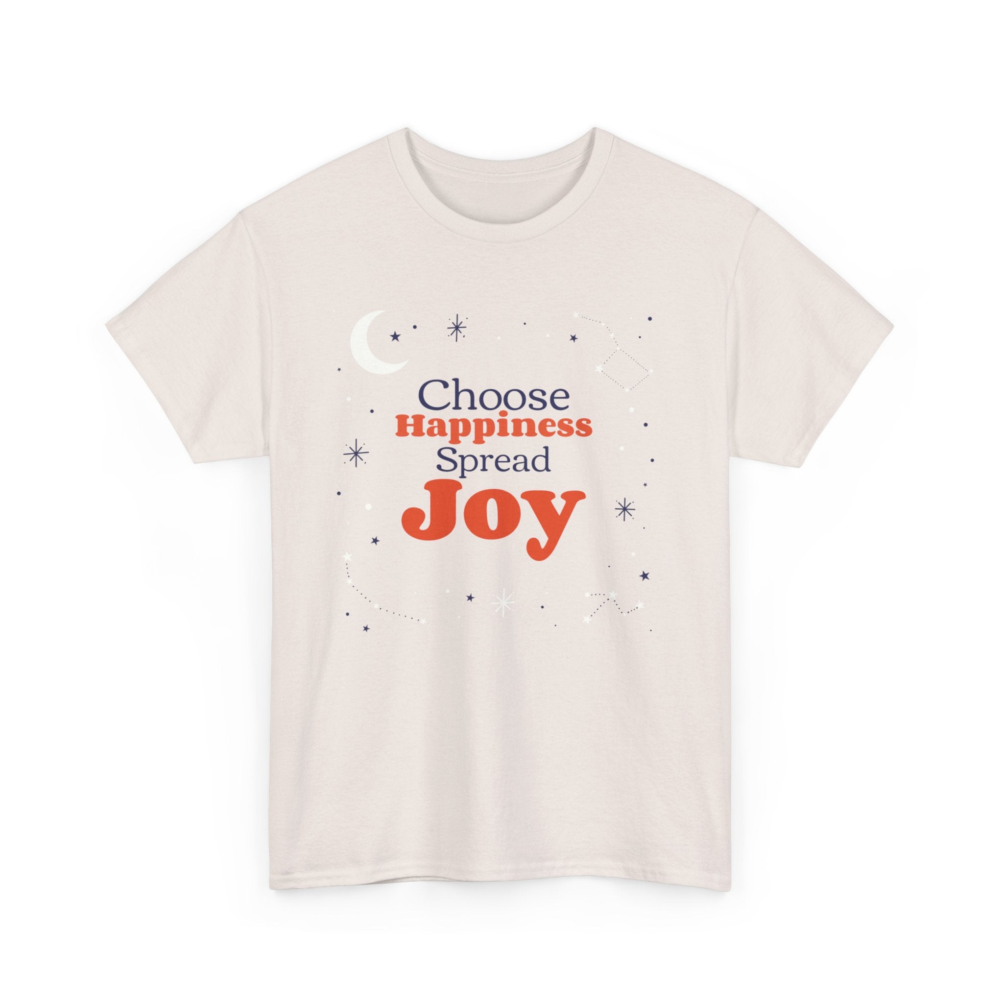 Choose Happiness, Spread Joy, Positive Tee, Inspirational Shirt, Motivational tee,  Happy Gifts For Her, Worship Shirt, Christian Gift