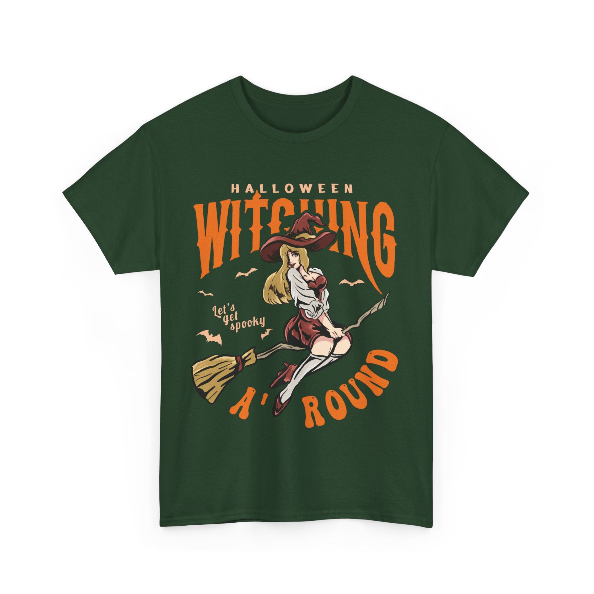 Witching Around Halloween T-shirt - Fun Witchy Tee - Spooky Costume Shirt