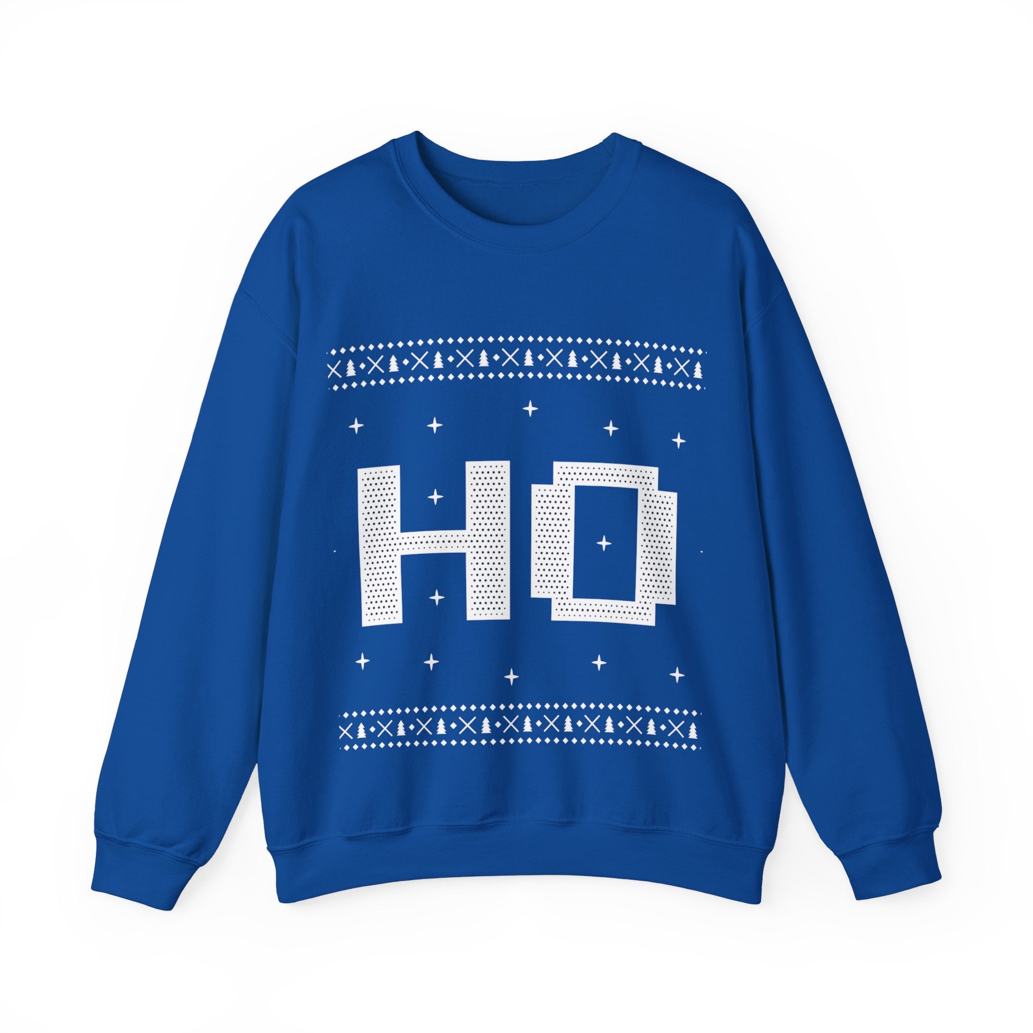 Festive 'Ho Ho Ho' Christmas Sweater for Seasonal Cheer