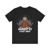 Namast'ay 6 Feet Away T-shirt, Greeting Tshirt, Indian Shirt, Unisex Shirt, Crewneck Shirt, Short Sleeve Tee, Gift for Her