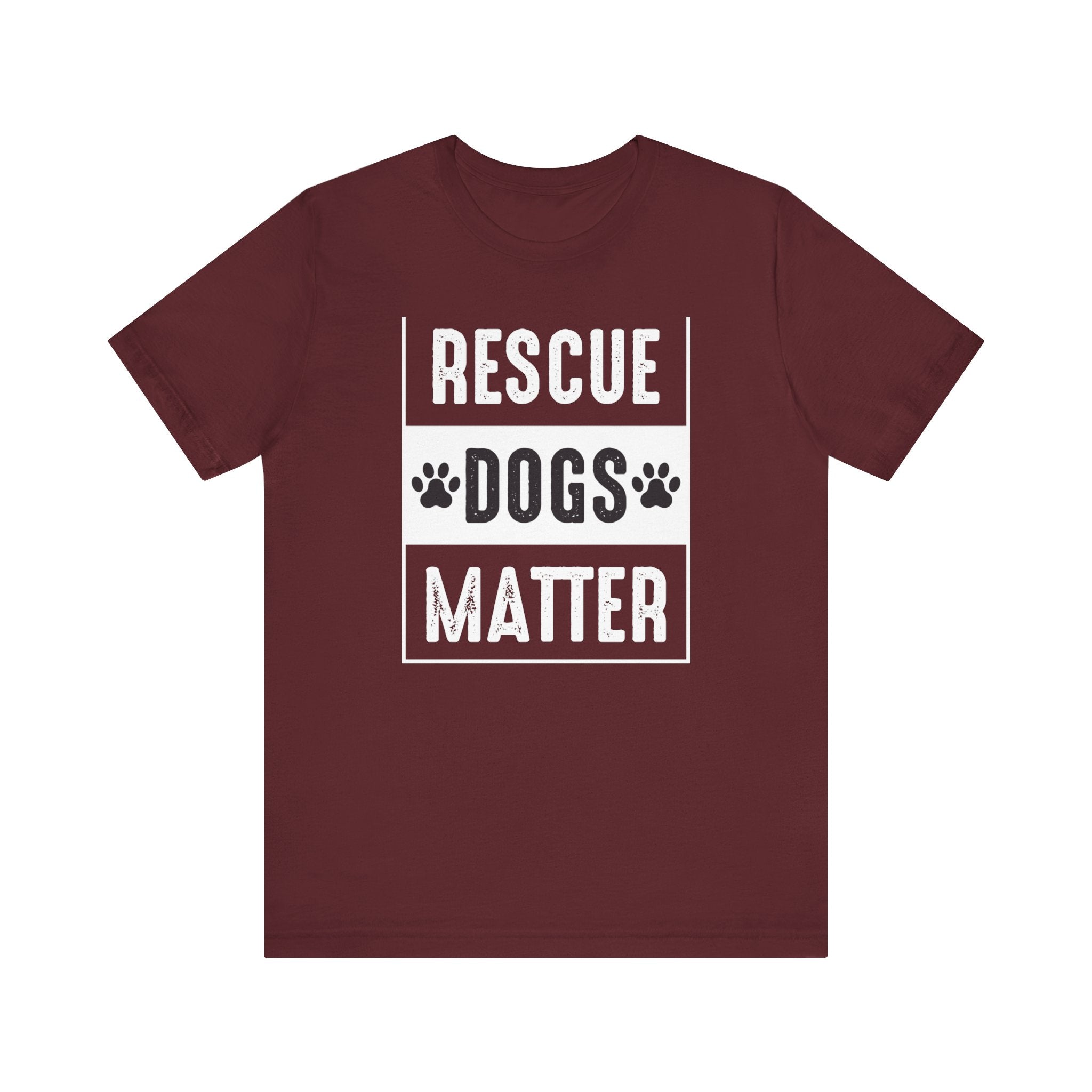 Rescue Dogs Matter T-shirt, Dog Lover Tshirt, Pet Lover Shirt, Unisex Shirt, Crewneck Shirt, Short Sleeve Tee, Gift for Him, Gift for Her