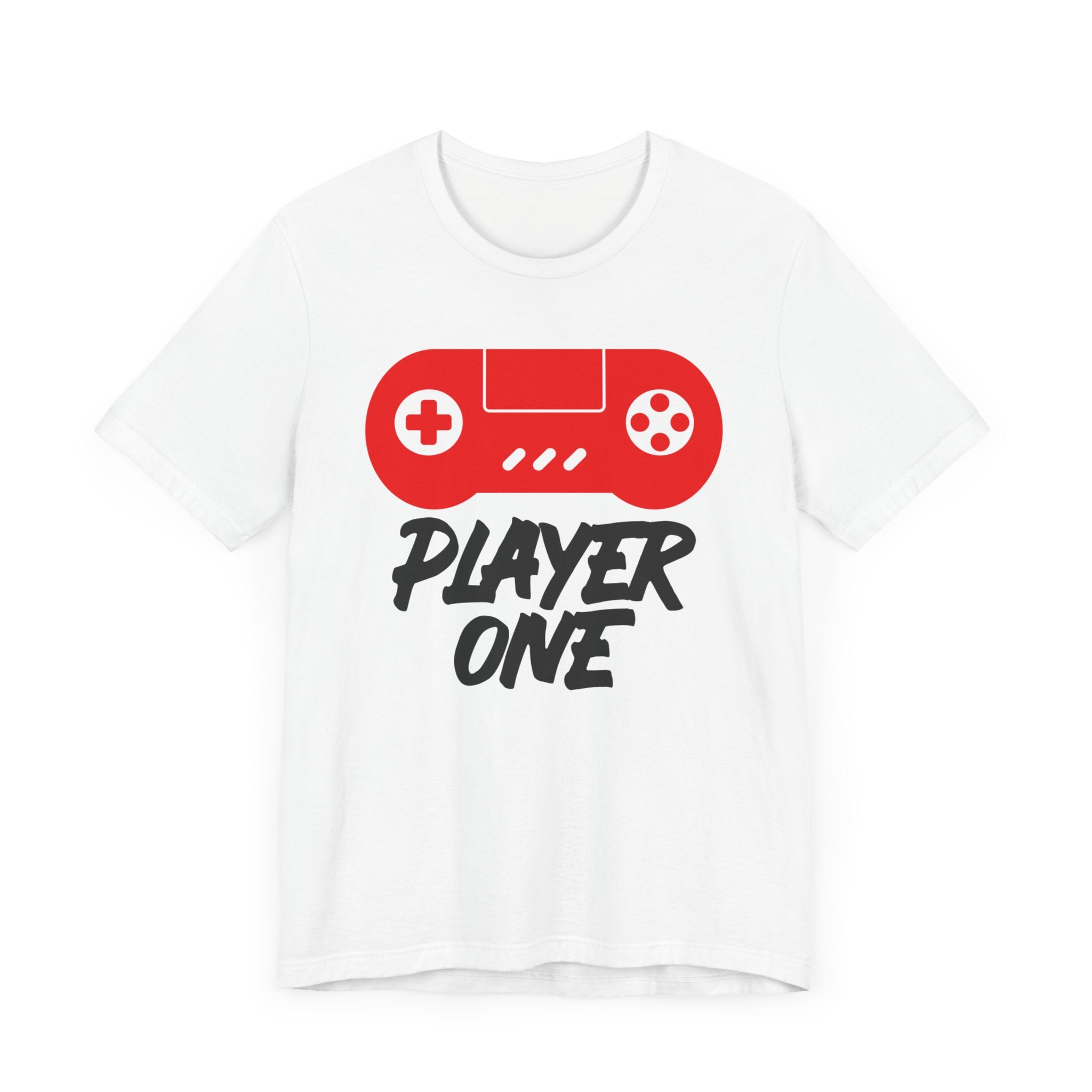 Player One T-shirt, Player Tshirt, Gaming Shirt, Gameboy Unisex Shirt, Game Lover Crewneck Shirt, Short Sleeve Tee, Gift for Him