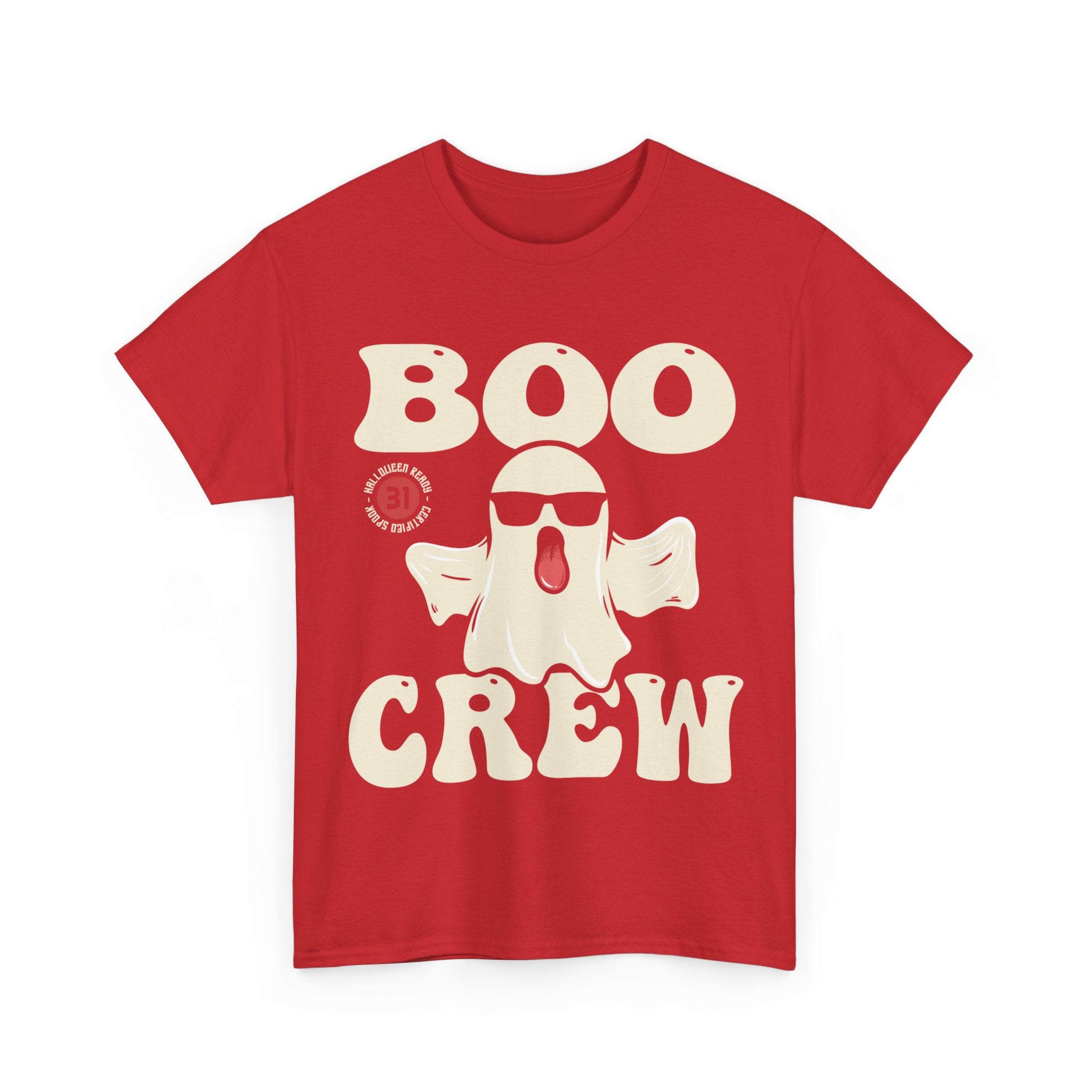 BOO CREW T-shirt - Spooky Halloween Tee - Ghostly Friends Shirt