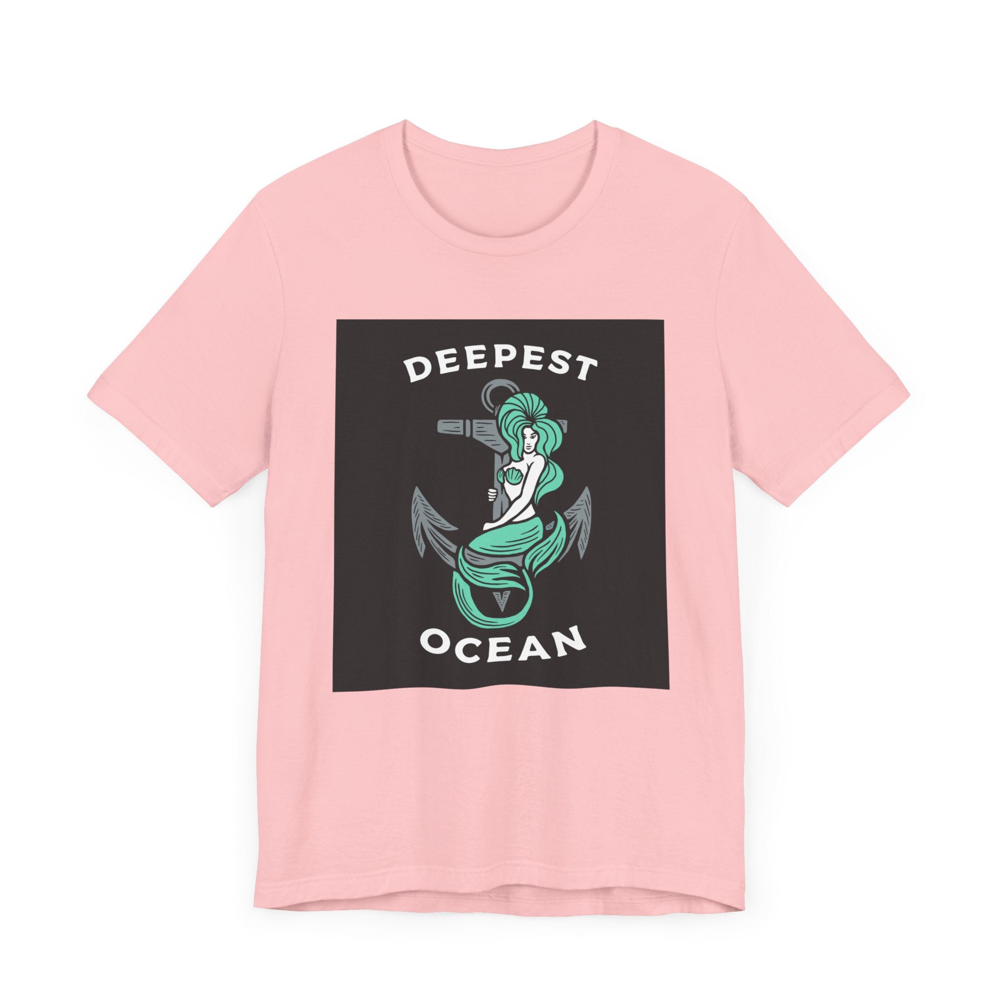 Deepest Ocean T-shirt, Mermaid Tshirt, Mermaid Top , Unisex Shirt, Crewneck Shirt, Short Sleeve Tee, Gift for Him, Gift for Her