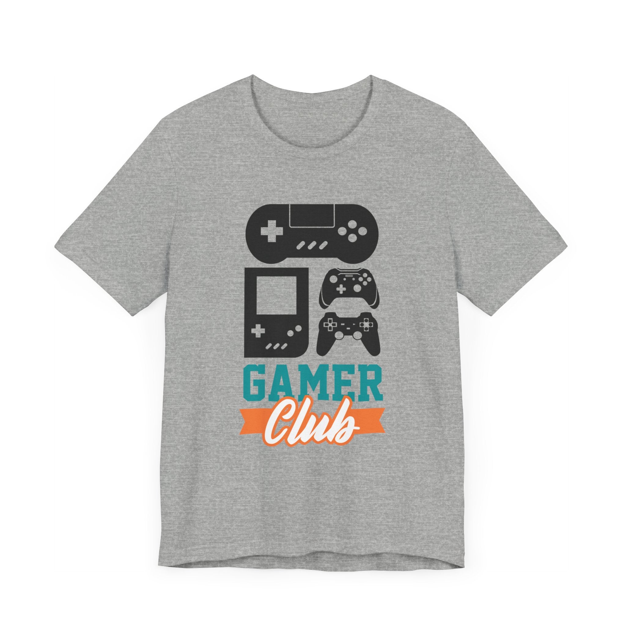 Gamer Club T-shirt, Game Club Tshirt, Gaming Shirt, Gameboy Unisex Shirt, Crewneck Shirt, Short Sleeve Tee, Gift for Him