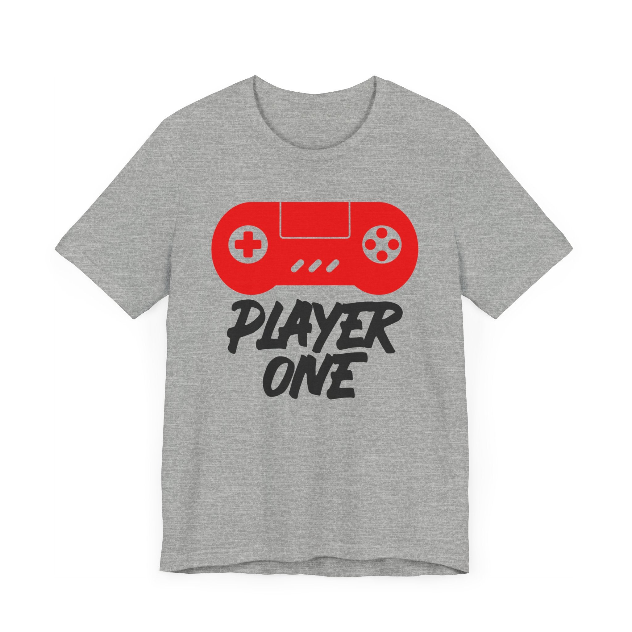 Player One T-shirt, Player Tshirt, Gaming Shirt, Gameboy Unisex Shirt, Game Lover Crewneck Shirt, Short Sleeve Tee, Gift for Him