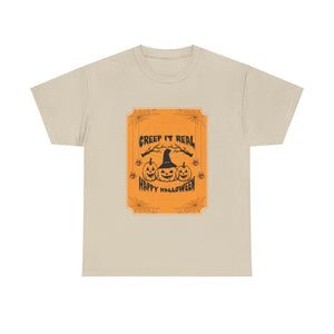 Creep It Real Halloween T-Shirt - Spooky Costume Tee