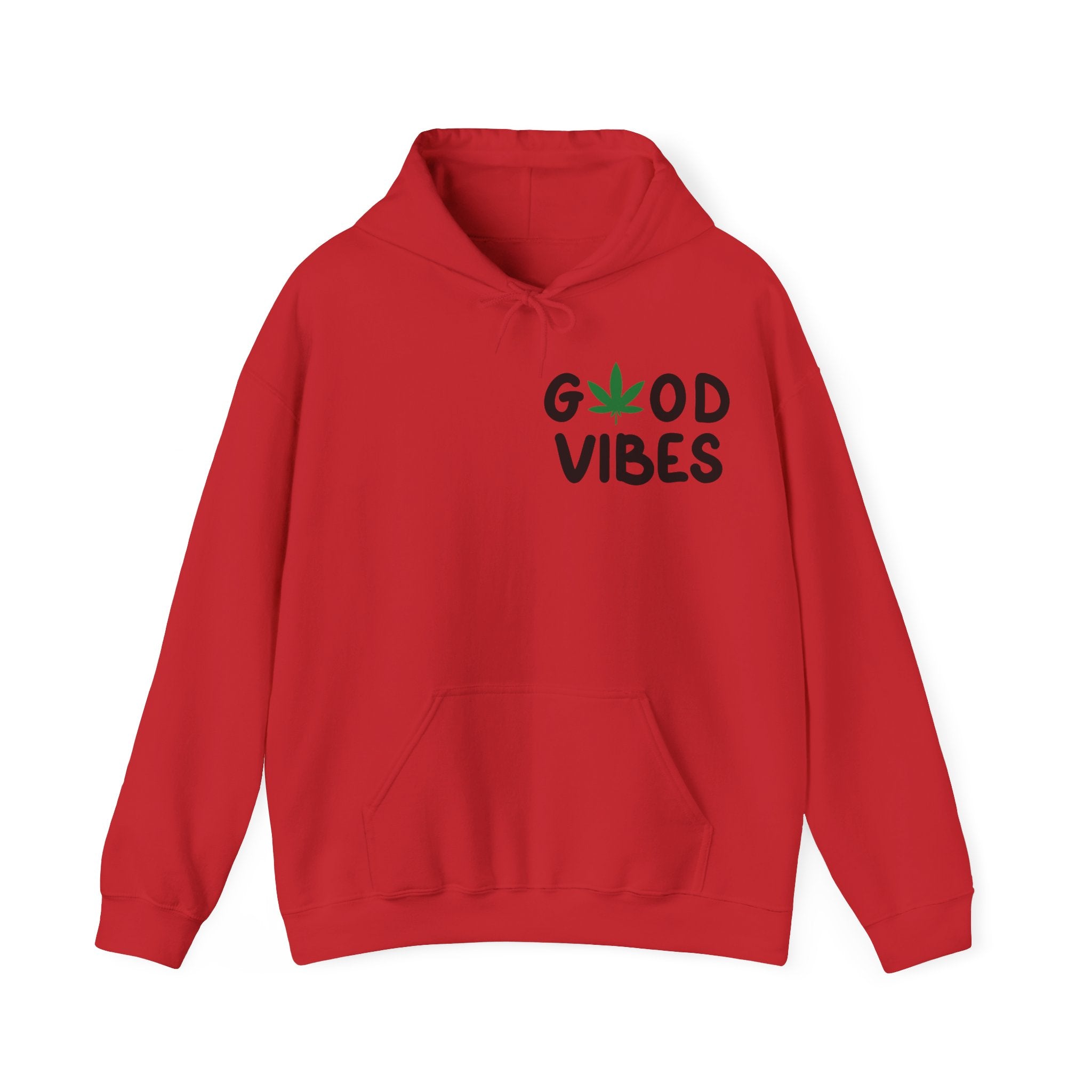 Good Vibes Hoodie - Elevate Your Style with a Cannabis Twist