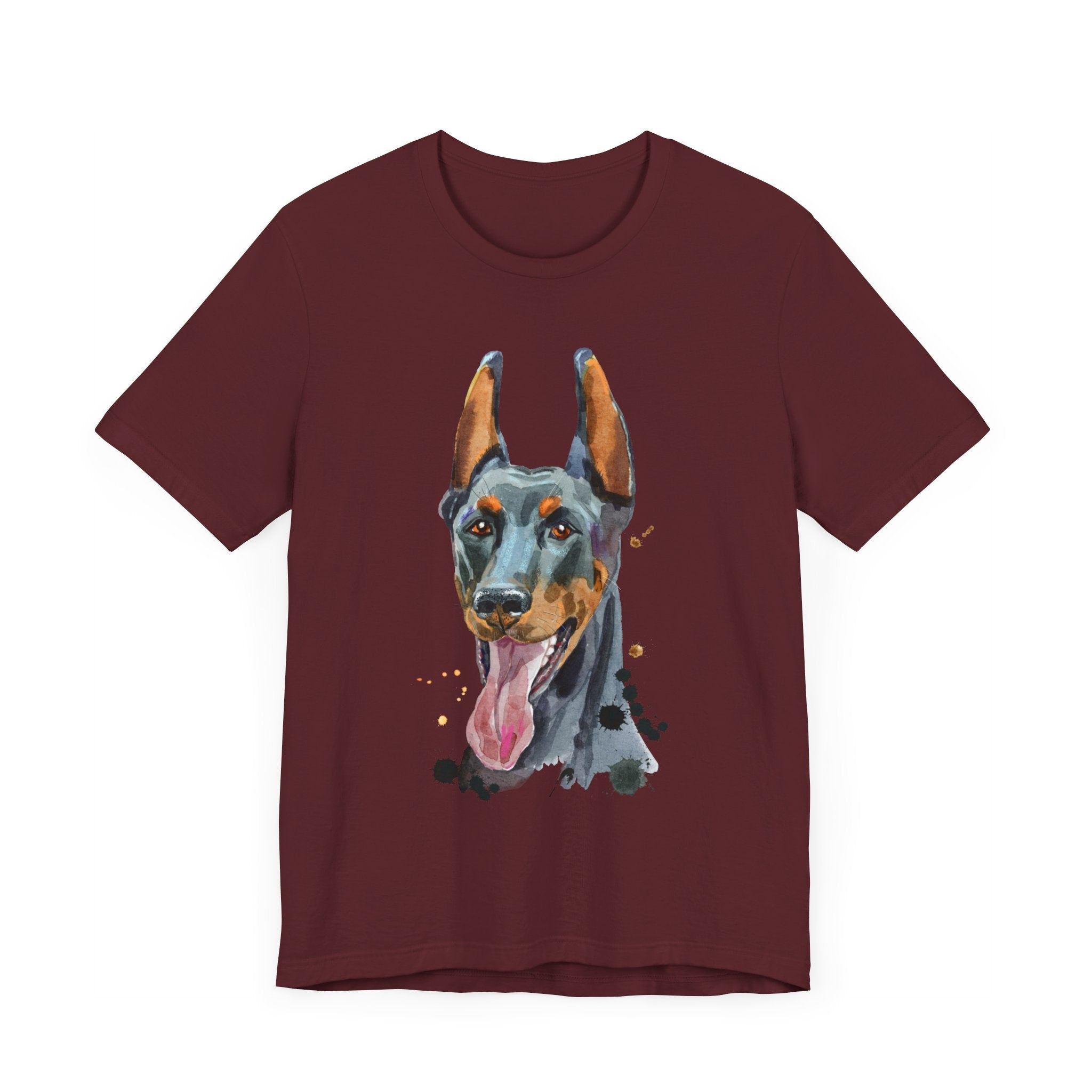 Dobermann T-shirt, Dog Tshirt, Dog Lover Shirt, Pet Unisex Shirt, Animal Crewneck Shirt, Short Sleeve Tee, Gift for Him, Gift for Her