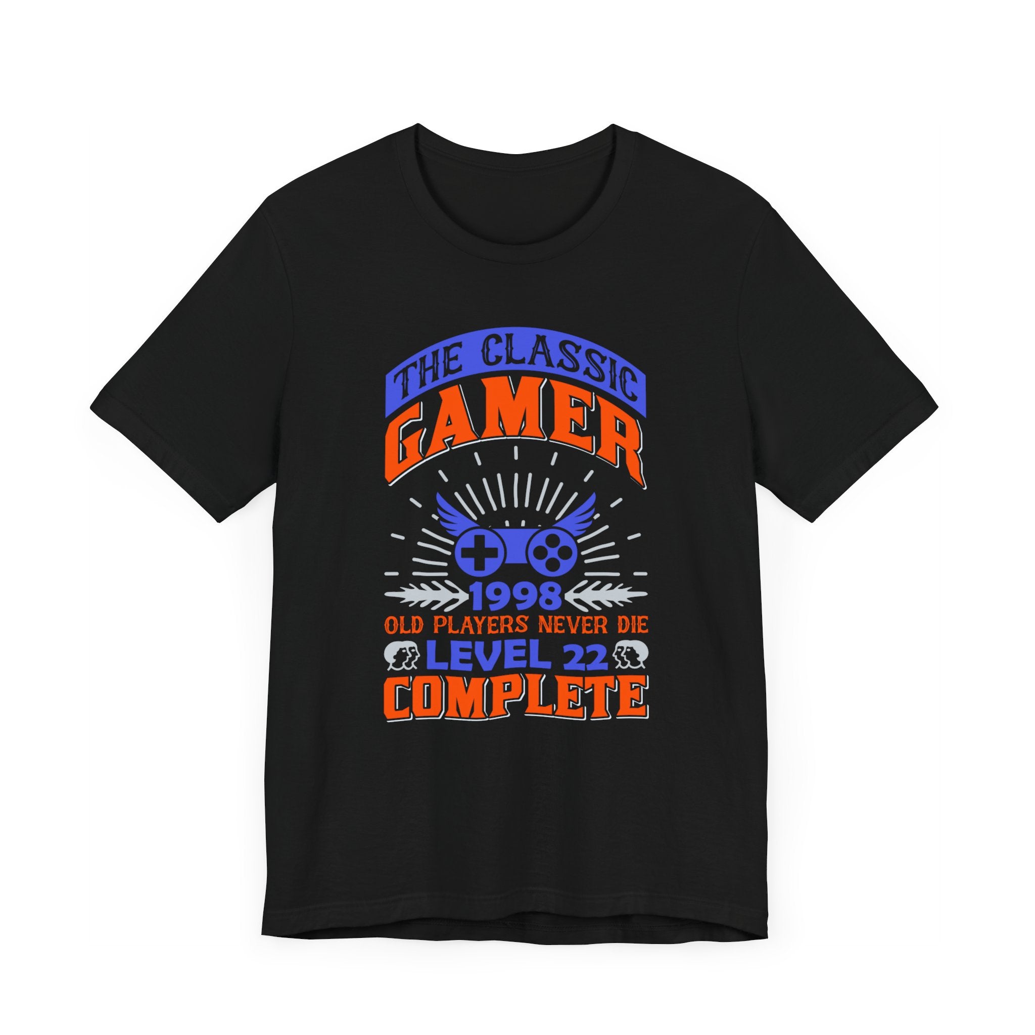 The Classic Gamer 1998 T-shirt, Gameboy Tshirt, Game Lover Shirt, Gaming Unisex Shirt, Crewneck Shirt, Short Sleeve Tee, Gift for Him