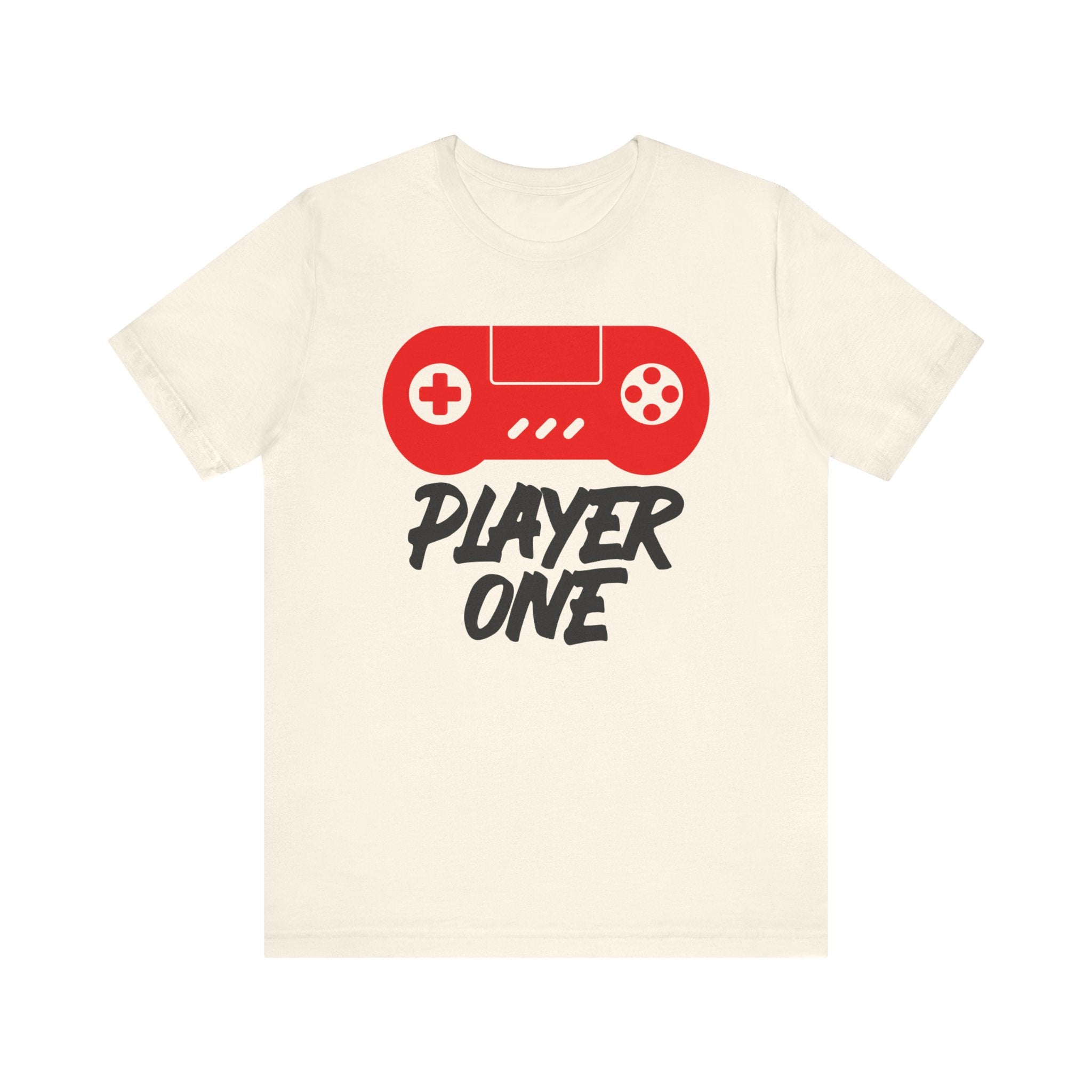 Player One T-shirt, Player Tshirt, Gaming Shirt, Gameboy Unisex Shirt, Game Lover Crewneck Shirt, Short Sleeve Tee, Gift for Him