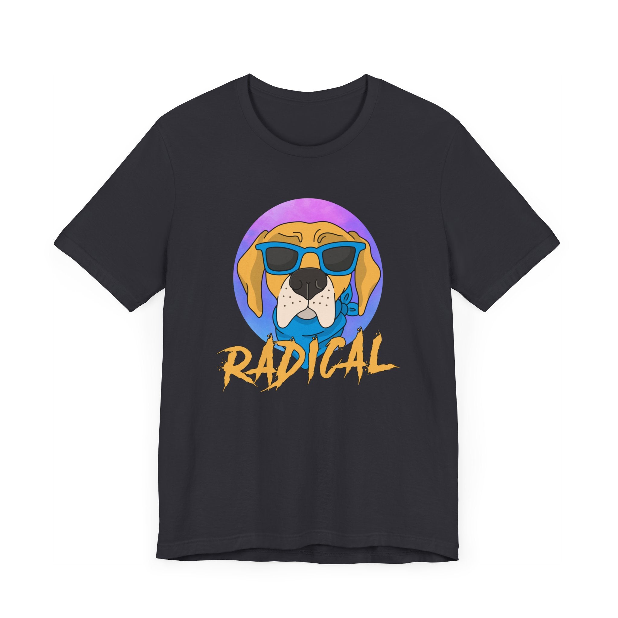 Radical T-shirt, Dog Lover Tshirt, Animal Shirt, Cool Dog Unisex Shirt, Crewneck Shirt, Short Sleeve Tee, Gift for Him, Gift for Her