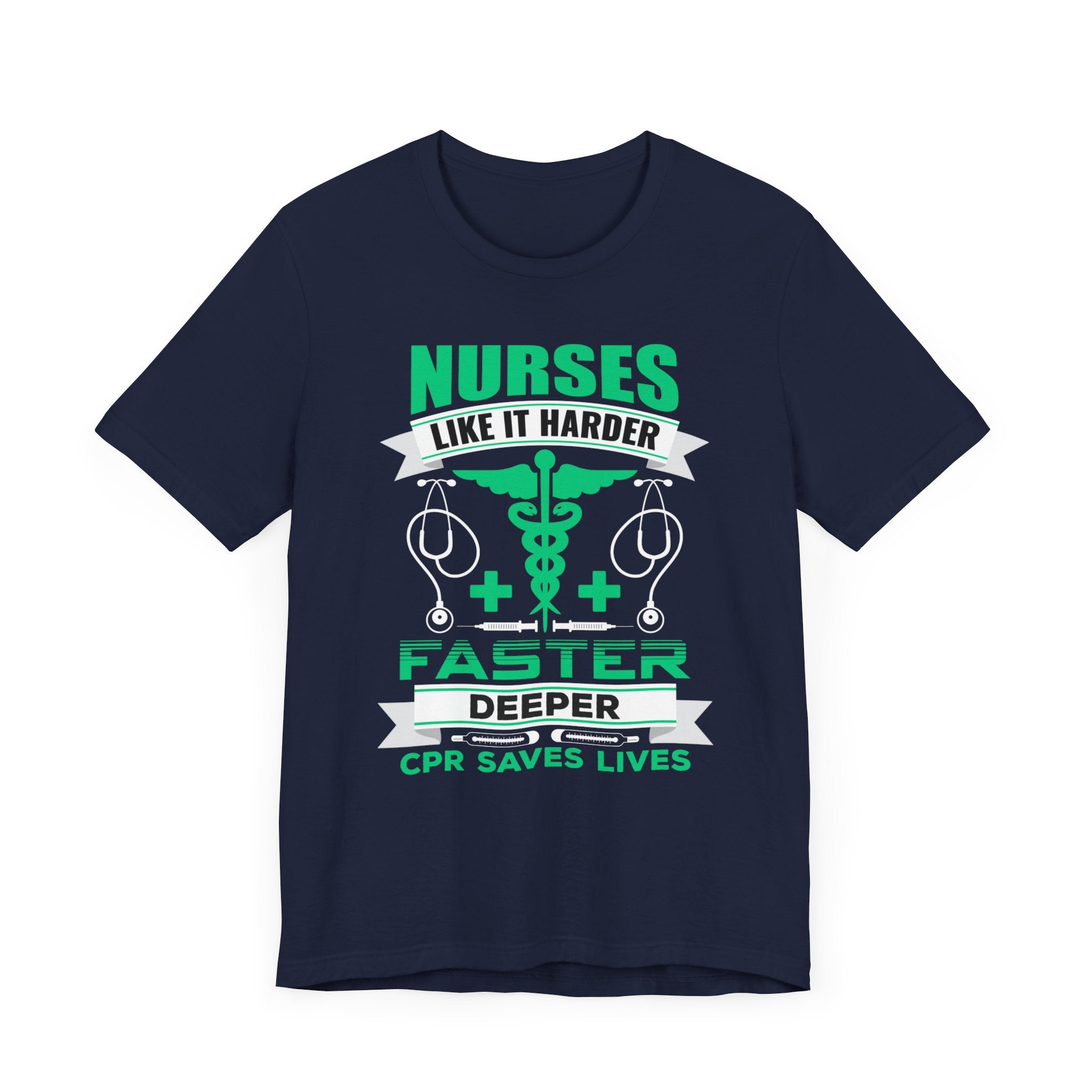 Nurses Like It Harder Faster Deeper T-shirt, Nurse Tshirt, Doctor Unisex Shirt, Crewneck Shirt, Short Sleeve Tee, Gift for Him, Gift for Her