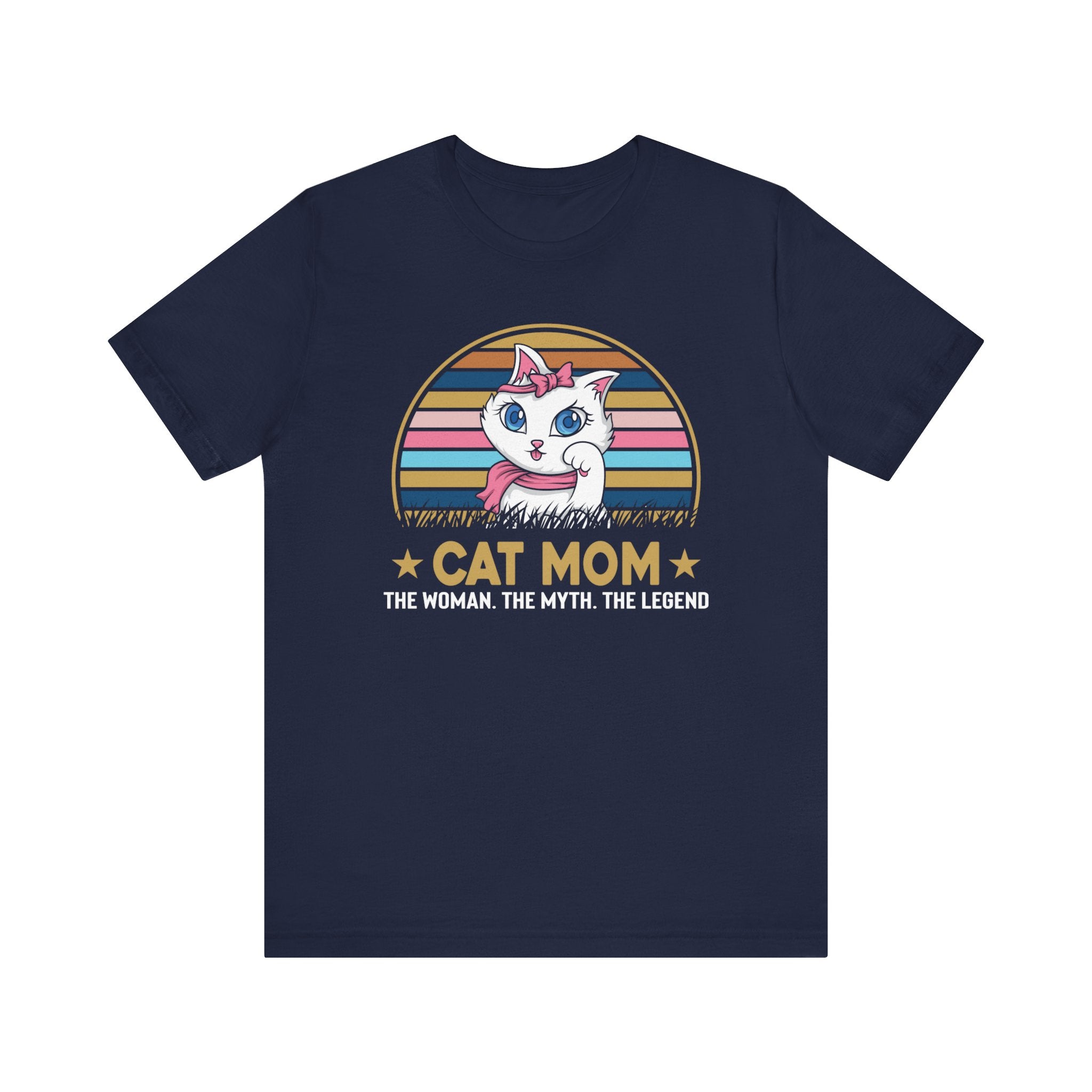 Cat Mom T-shirt, Cat Lover Tshirt, Animal Cat Shirt, Pet Lover Unisex Shirt, Crewneck Shirt, Short Sleeve Tee, Gift for Her