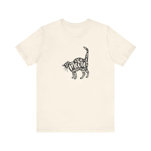 Cat Paw Mewoo T-shirt, Cat Tshirt, Pet Shirt, Unisex Shirt, Crewneck Shirt, Short Sleeve Tee, Gift for Him, Gift for Her