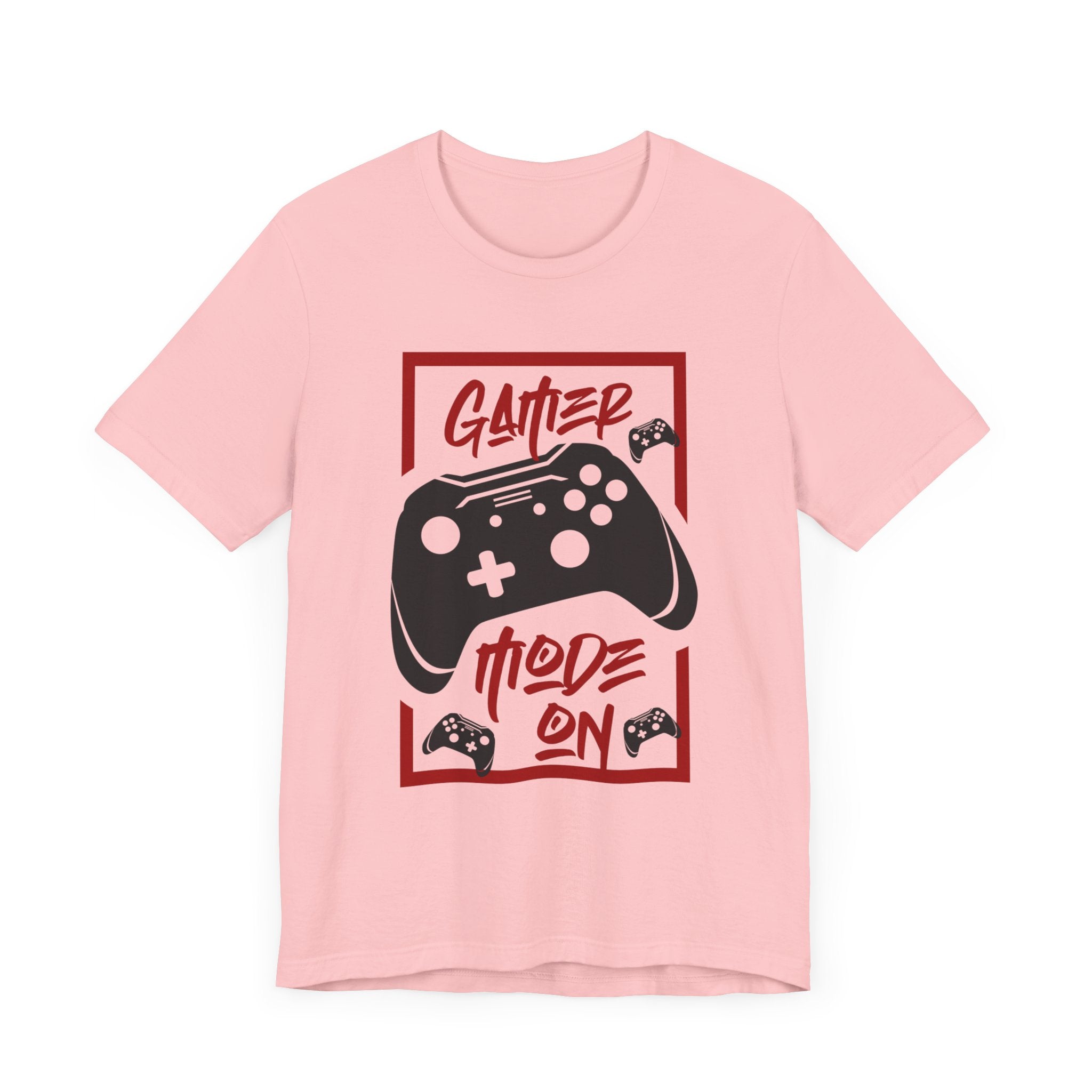 Gamer Mode On T-shirt, Gaming Tshirt, Game Lover Shirt, Gameboy Unisex Shirt, Crewneck Shirt, Short Sleeve Tee, Gift for Him, Gift for Her