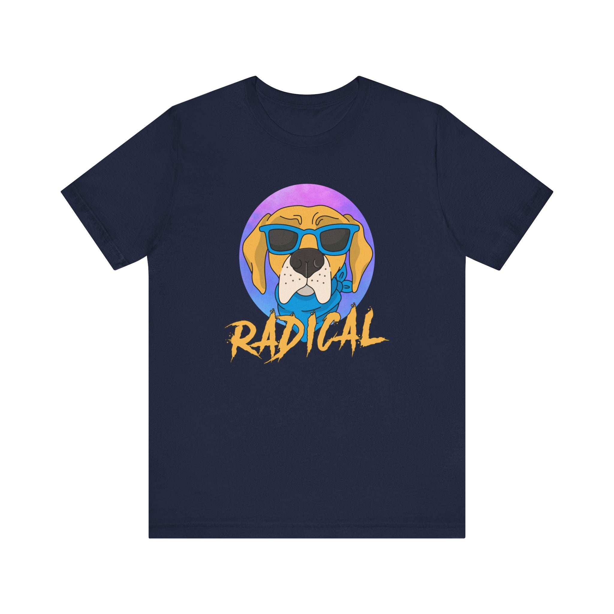 Radical T-shirt, Dog Lover Tshirt, Animal Shirt, Cool Dog Unisex Shirt, Crewneck Shirt, Short Sleeve Tee, Gift for Him, Gift for Her