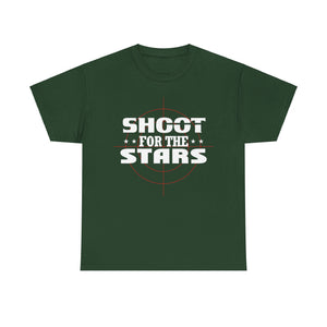 Inspiring 'Shoot for the Stars' T-shirt | Motivational Tee for Dreamers