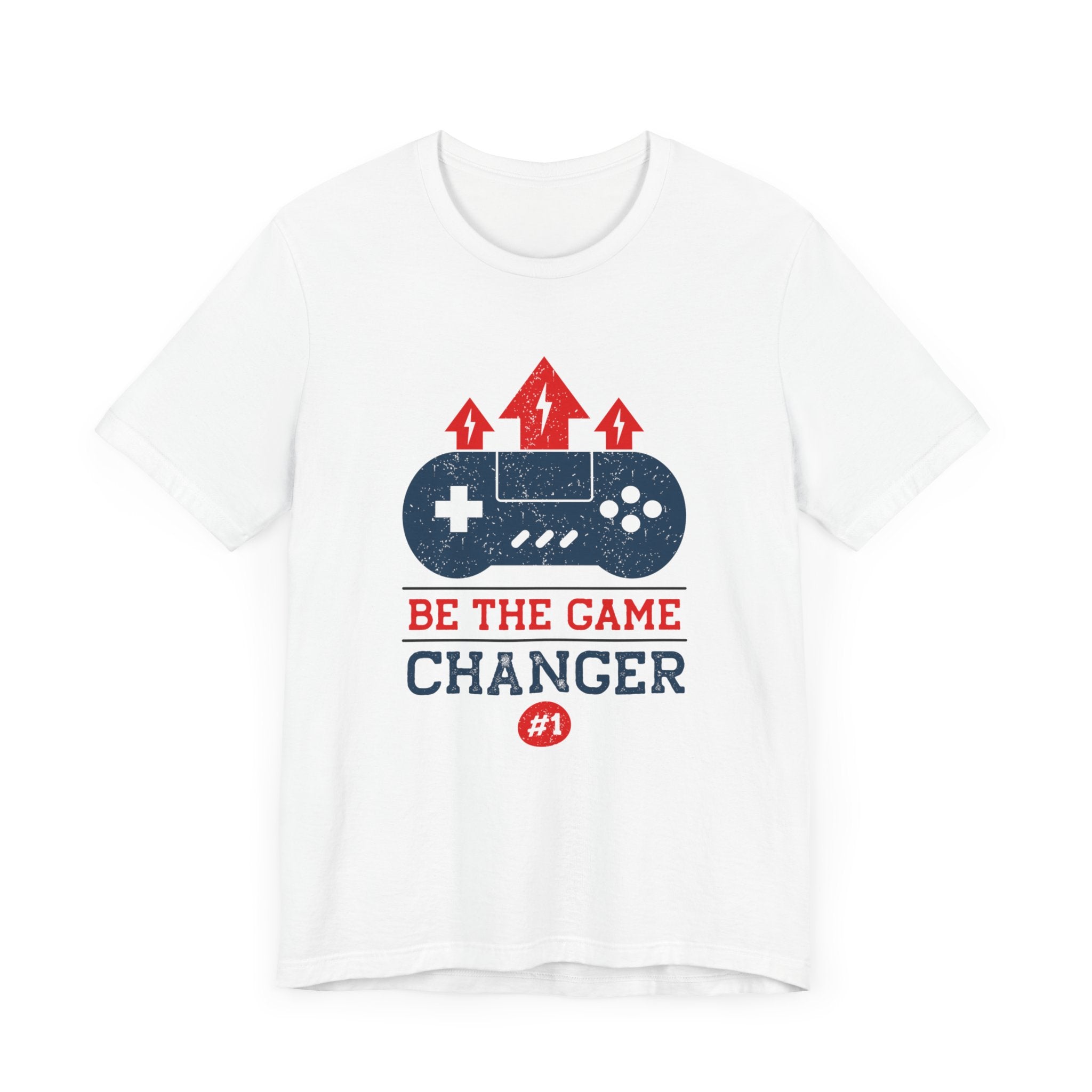 Be The Game Changer T-shirt, Gameboy Tshirt, Gaming Shirt, Game Lover Unisex Shirt, Crewneck Shirt, Short Sleeve Tee, Gift for Him