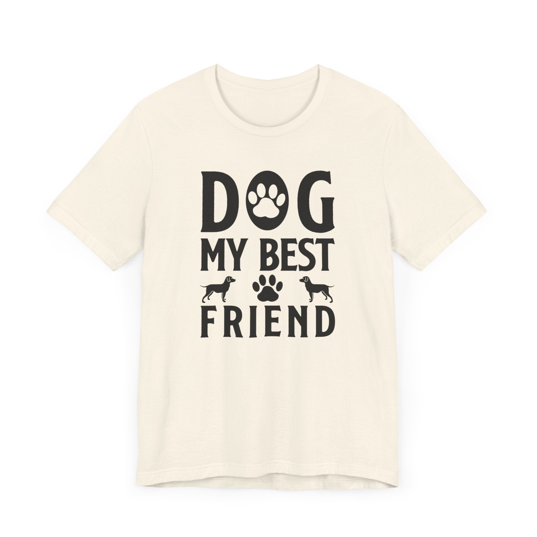 Dog My Best Friend T-shirt, Dog Lover Tshirt, Dogs Paw Shirt, Unisex Shirt, Crewneck Shirt, Short Sleeve Tee, Gift for Him, Gift for Her