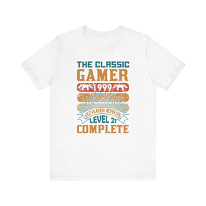 The Classic Gamer 1999 T-shirt, Gaming Tshirt, Gameboy Shirt, Unisex Shirt, Crewneck Shirt, Short Sleeve Tee, Gift for Him, Gift for Her