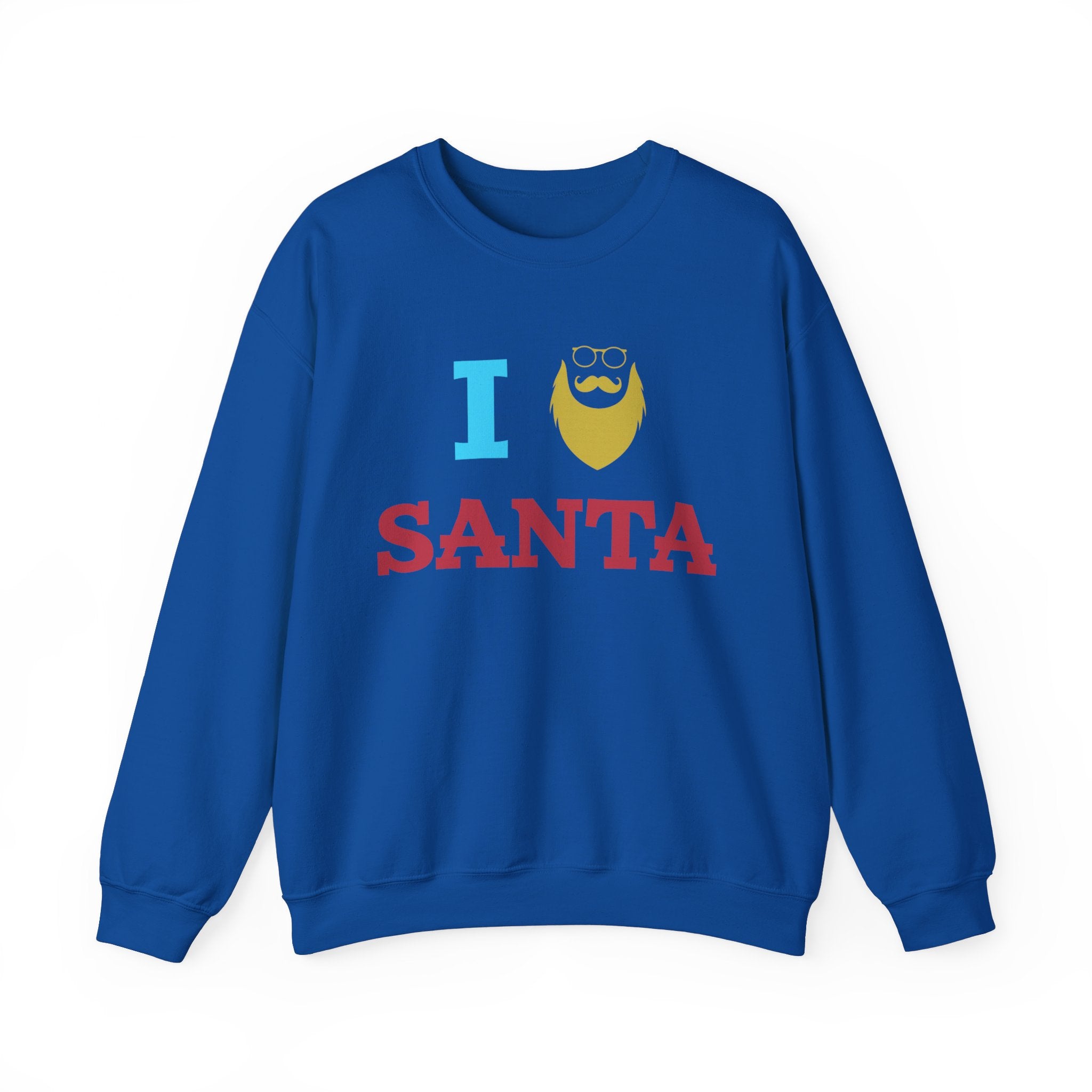 Christmas 'I Love Santa' Sweatshirt - Festive Holiday Apparel