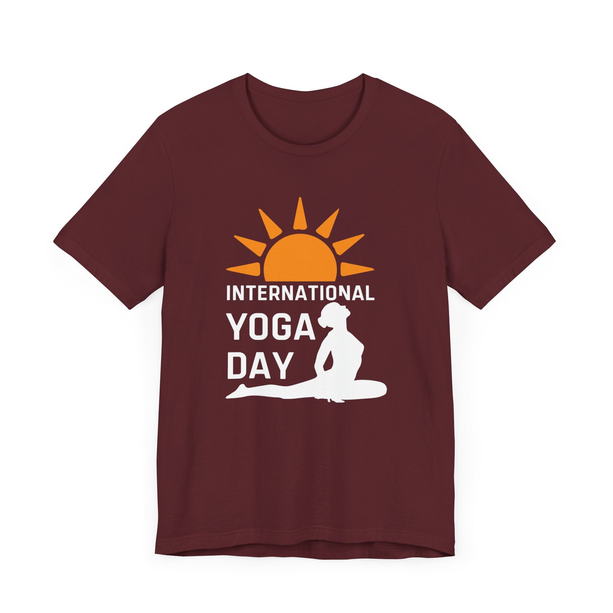 International Yoga Day T-shirt, Yoga Tshirt, Meditation Shirt, Unisex Shirt, Crewneck Shirt, Short Sleeve Tee, Gift for Him, Gift for Her