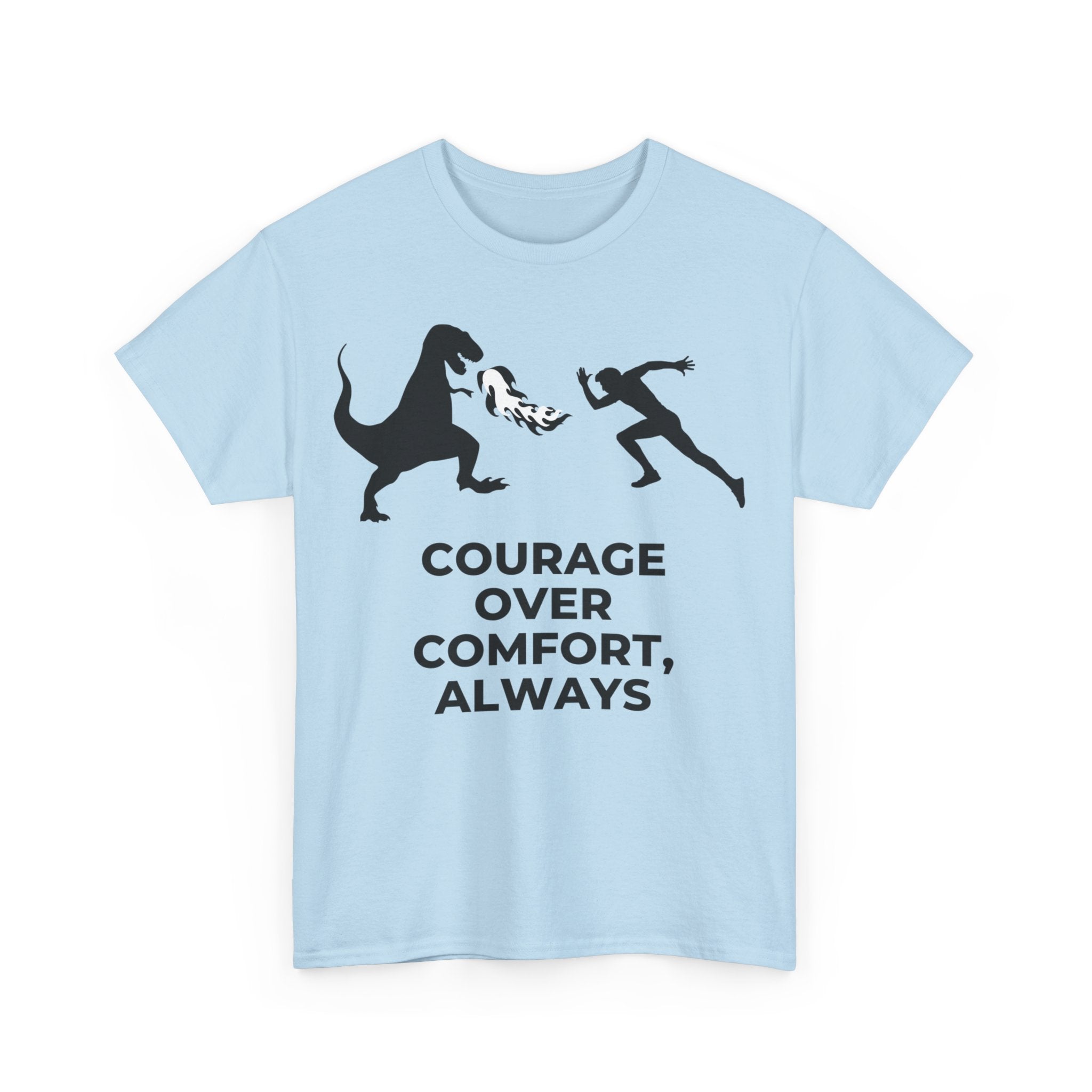 Courage Over Comfort, Motivational Shirt, Inspirational Tee, Empowering Apparel