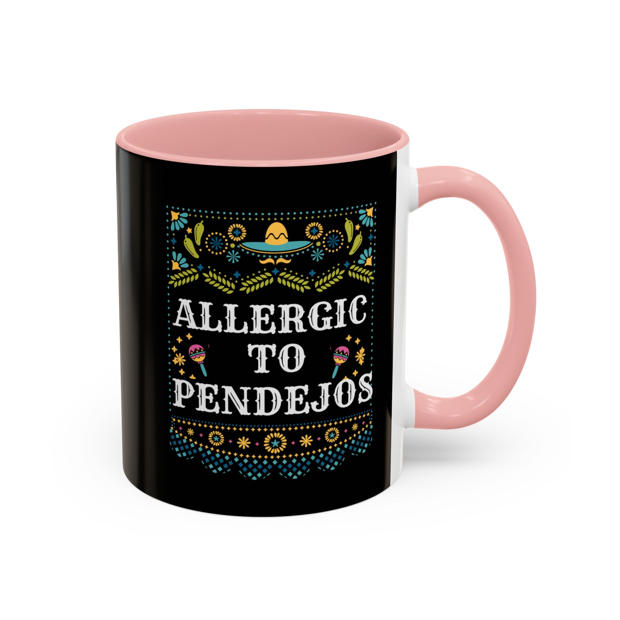 Sassy Allergic to Pendejos Coffee Mug for a Bold Statement, 11oz