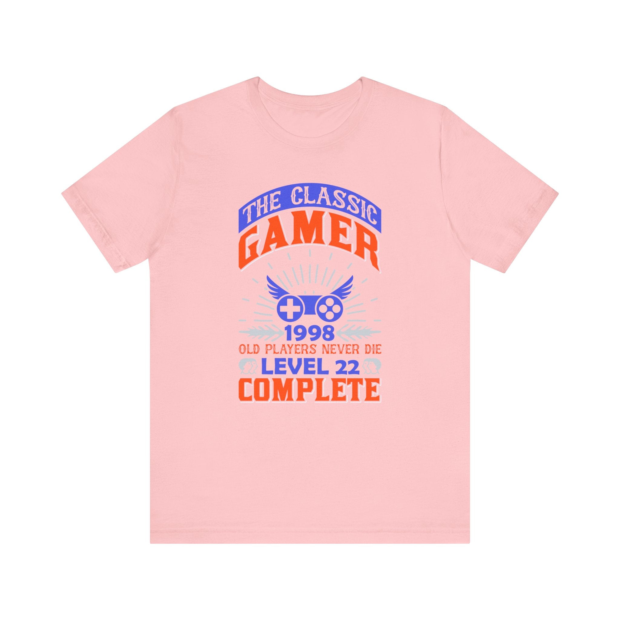 The Classic Gamer 1998 T-shirt, Gameboy Tshirt, Game Lover Shirt, Gaming Unisex Shirt, Crewneck Shirt, Short Sleeve Tee, Gift for Him