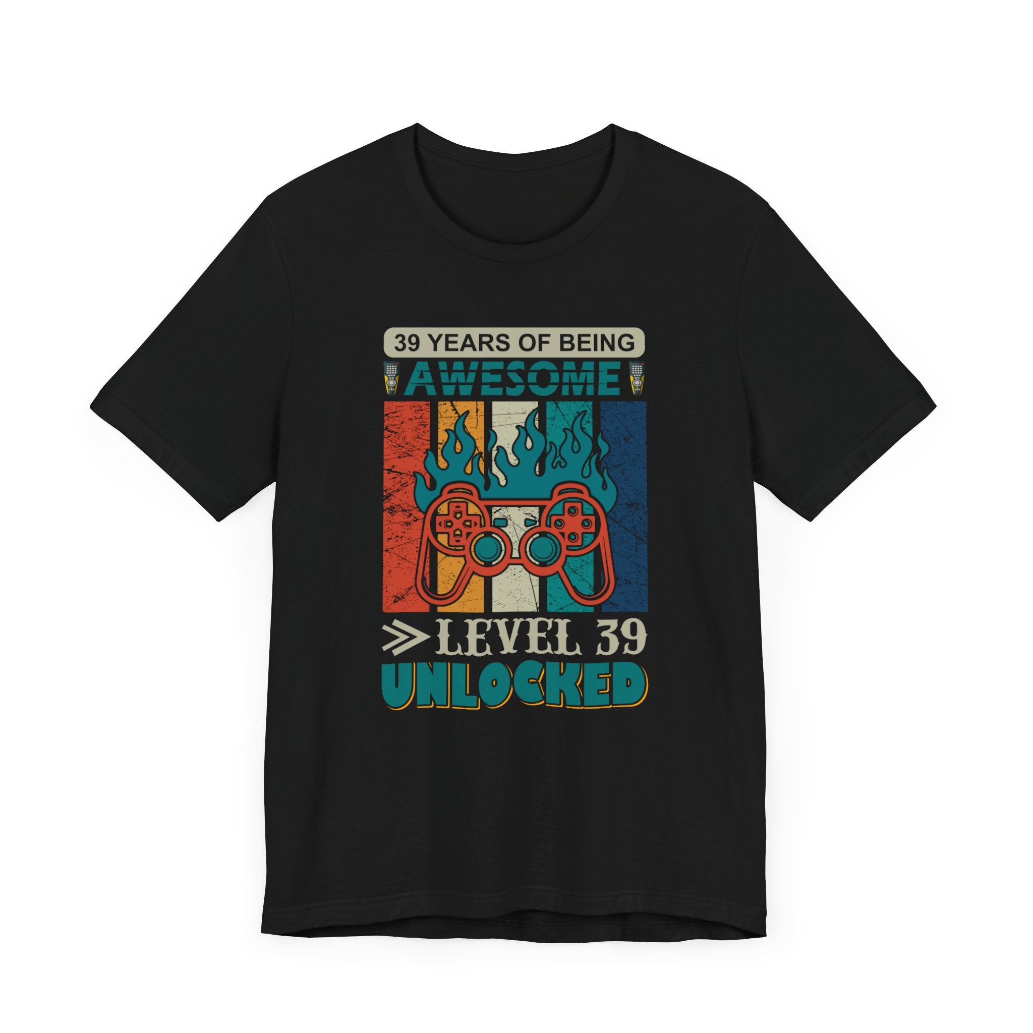 39 Years Of Being Awesome T-shirt, Gaming Tshirt, Game Shirt, Unisex Shirt, Crewneck Shirt, Short Sleeve Tee, Gift for Him, Gift for Her