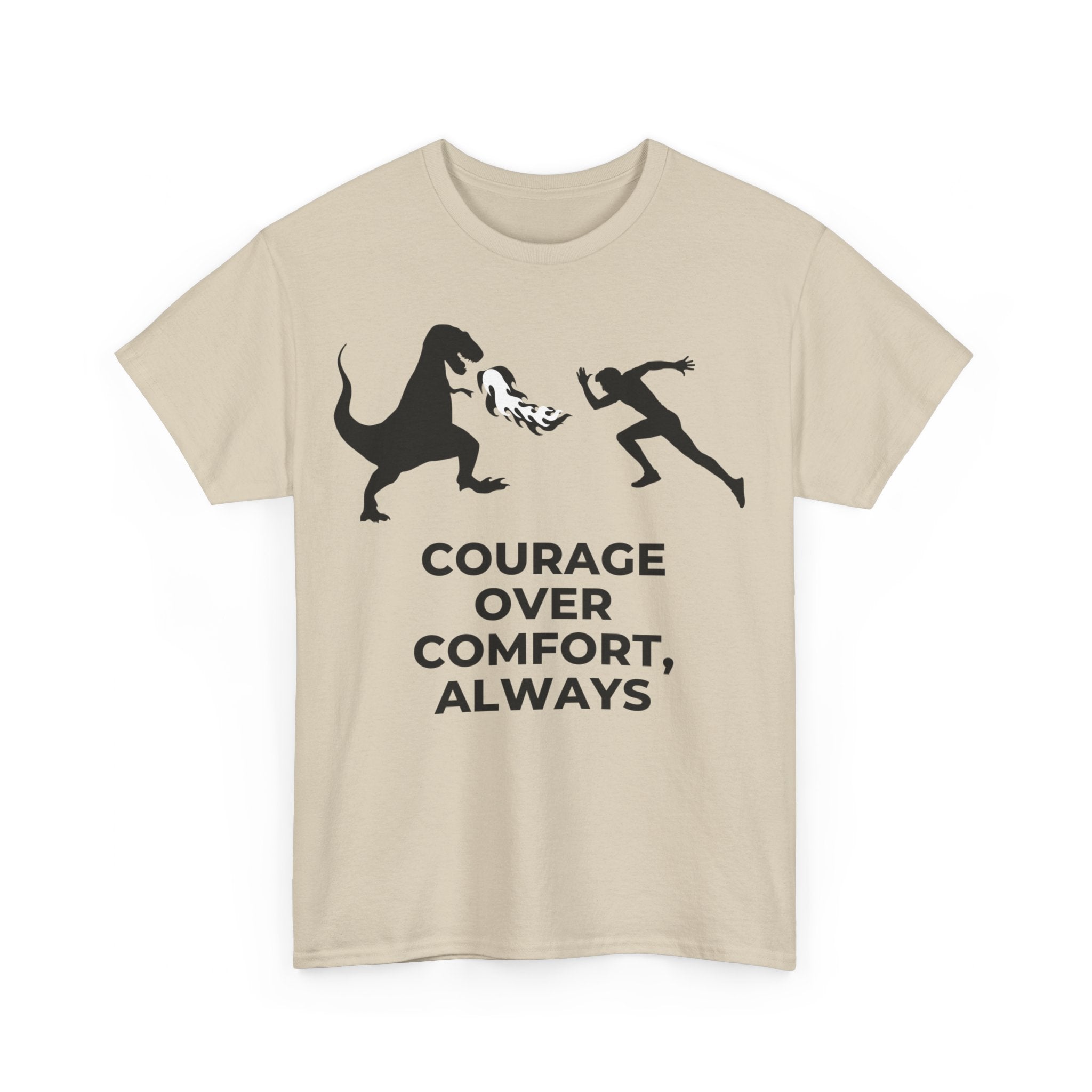 Courage Over Comfort, Motivational Shirt, Inspirational Tee, Empowering Apparel