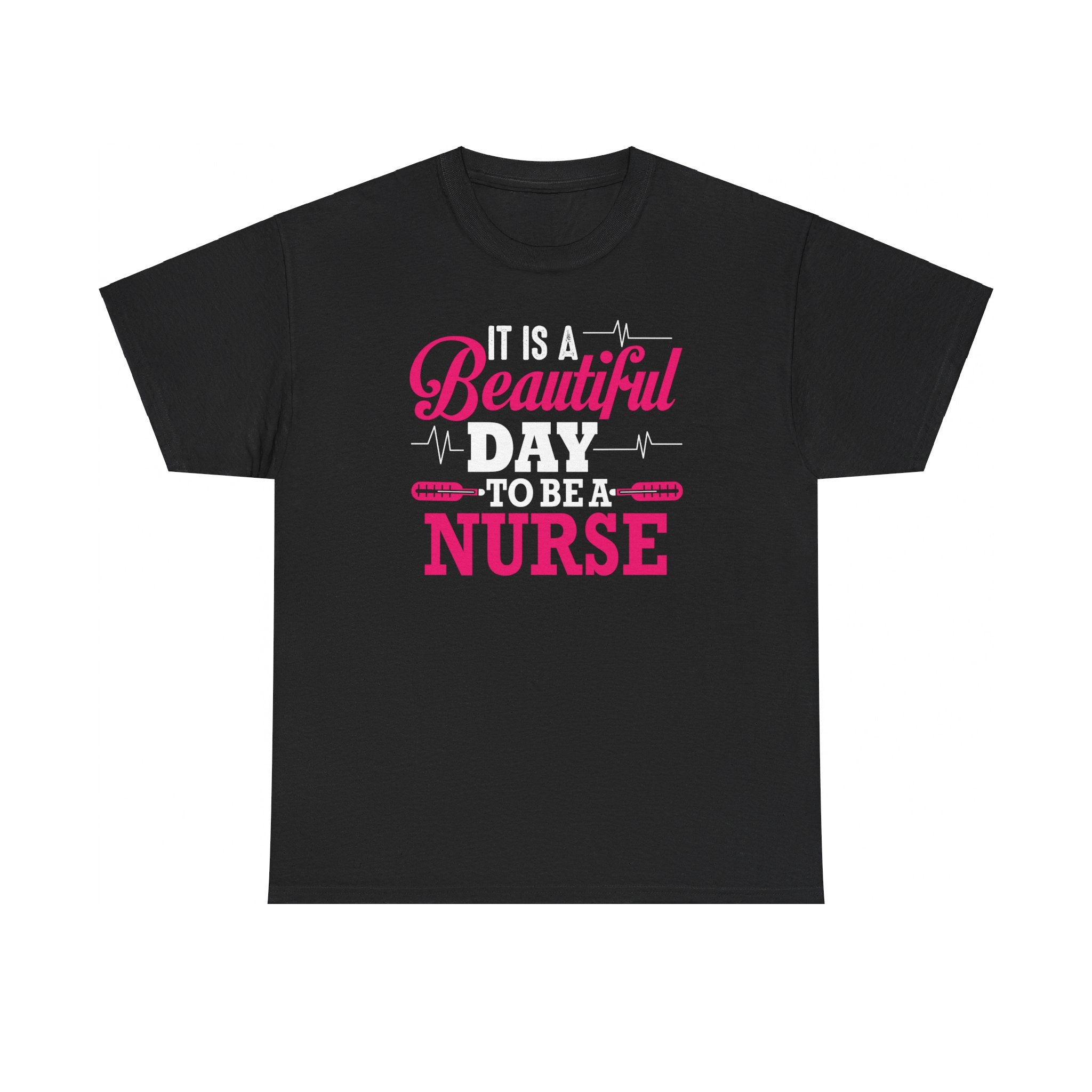 T-shirt gift for a nurse | 'It's a Beautiful Day to Be a Nurse' T-shirt | Inspirational Nursing Tee