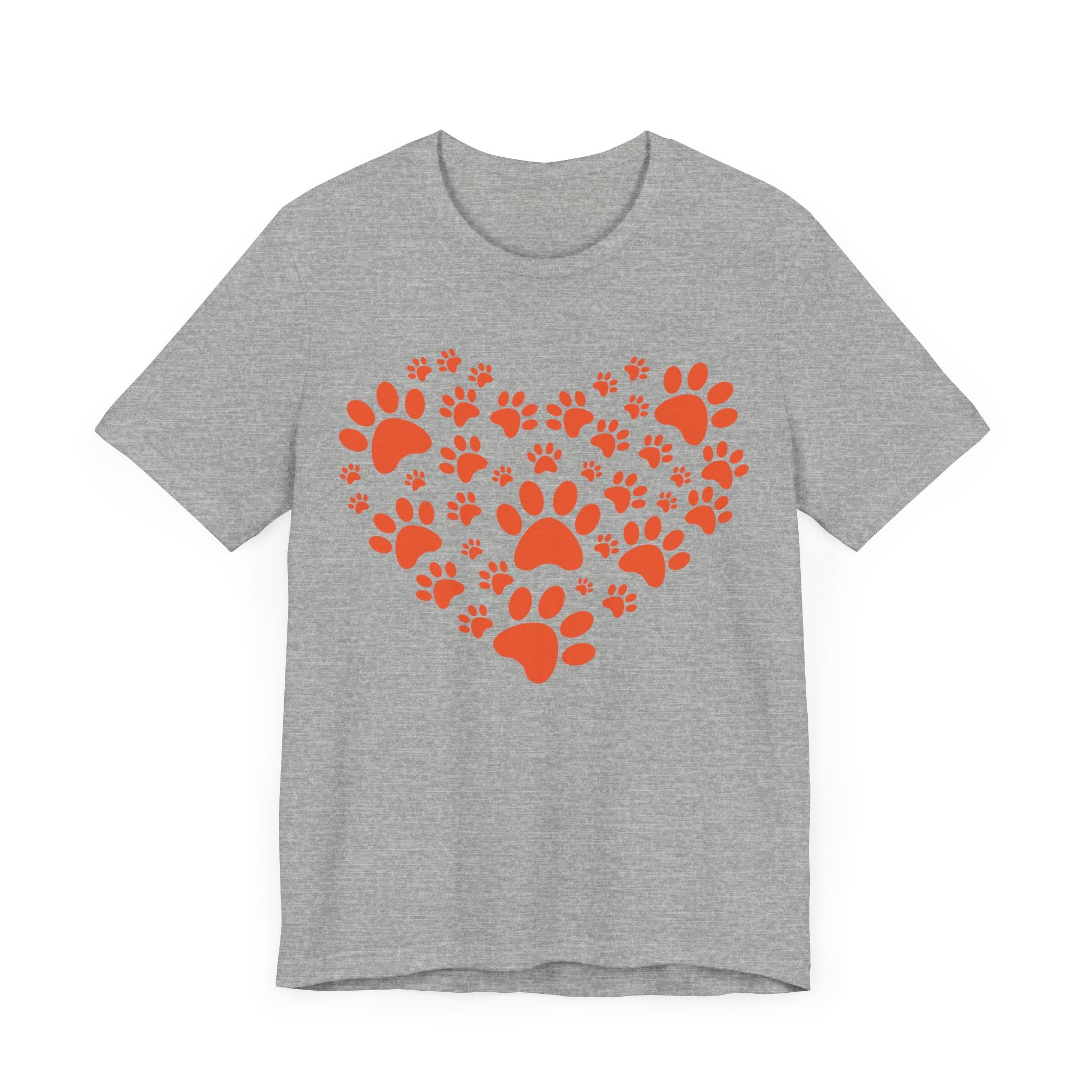 Animal foot print T-shirt, Pet Tshirt, Animal Shirt, Unisex Shirt, Crewneck Shirt, Short Sleeve Tee, Gift for Him, Gift for Her