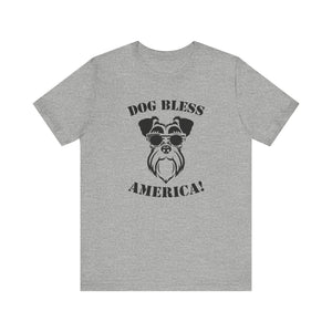 Dog Bless America T-shirt, Dog Lover Tshirt, Animal Shirt, Pet Unisex Shirt, Crewneck Shirt, Short Sleeve Tee, Gift for Him, Gift for Her