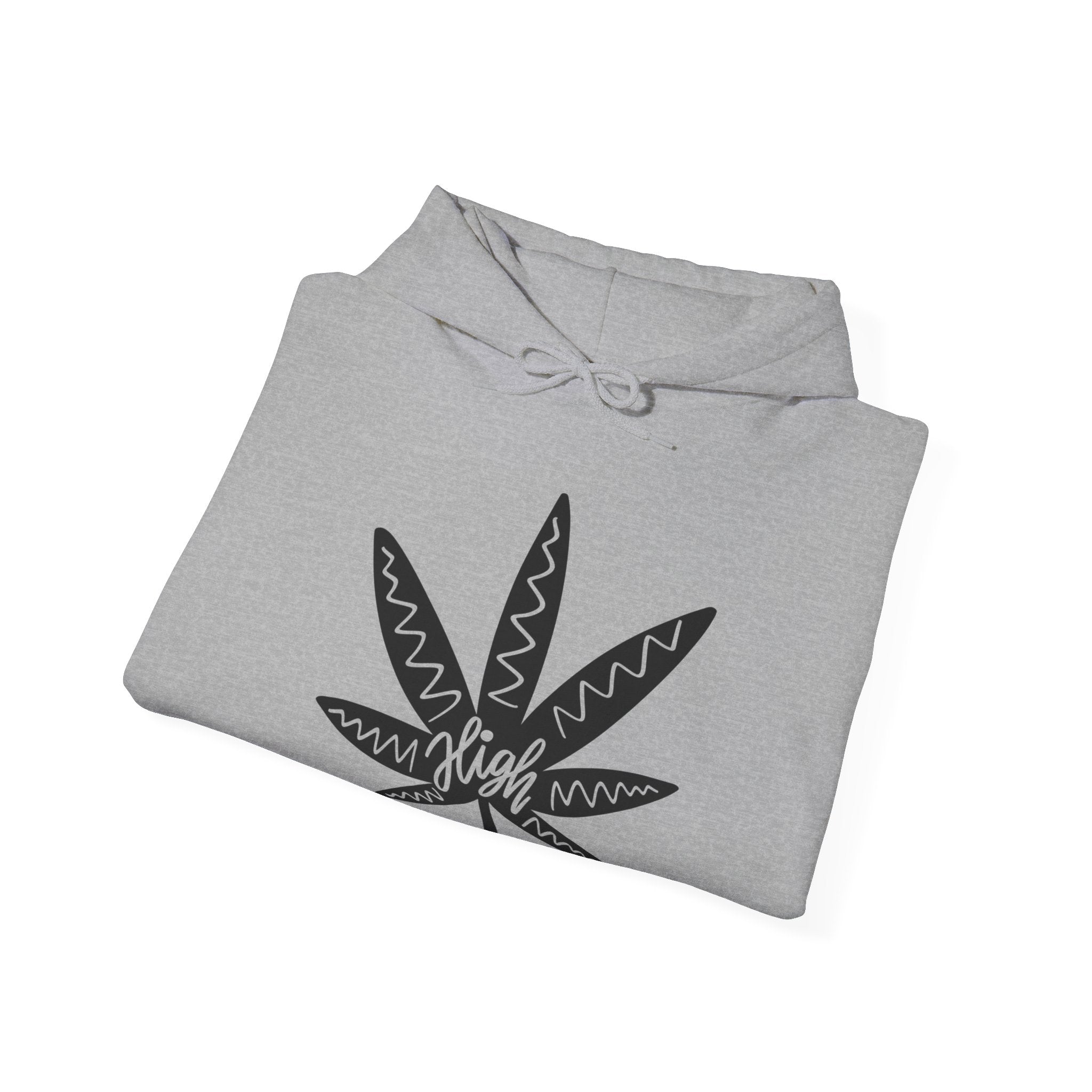 High Standards Hoodie - Elevate Your Style with Cannabis Elegance