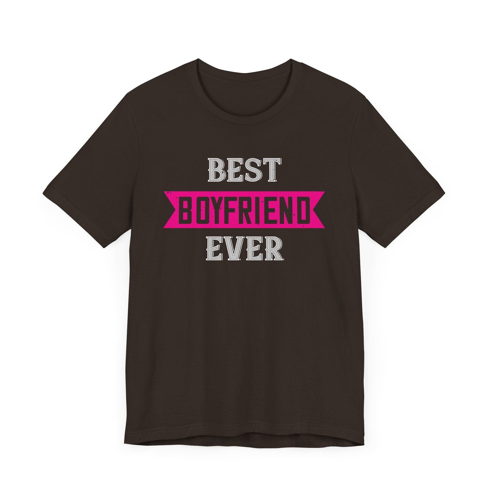 Best Boyfriend Ever - Heartfelt Gift for Your Special Someone | Unisex Jersey Short Sleeve Tee