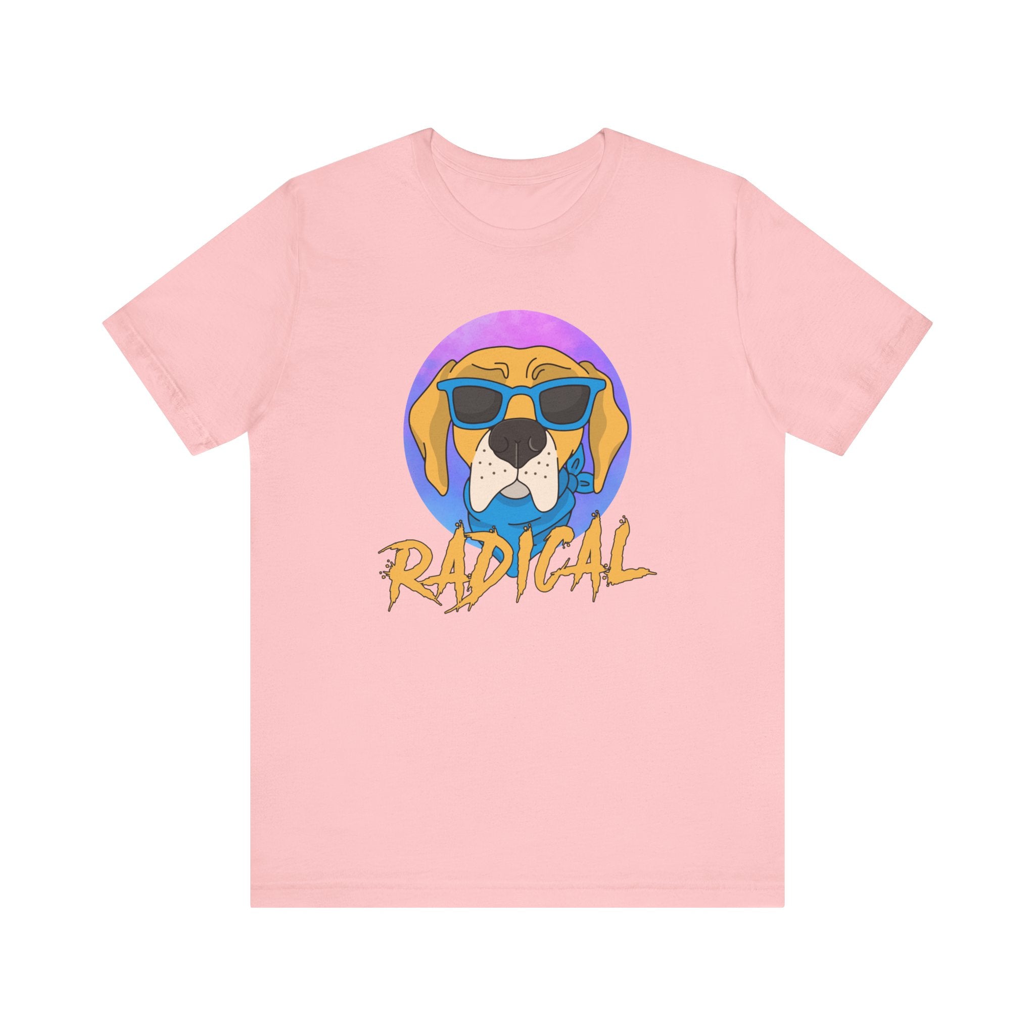 Radical T-shirt, Dog Lover Tshirt, Animal Shirt, Cool Dog Unisex Shirt, Crewneck Shirt, Short Sleeve Tee, Gift for Him, Gift for Her