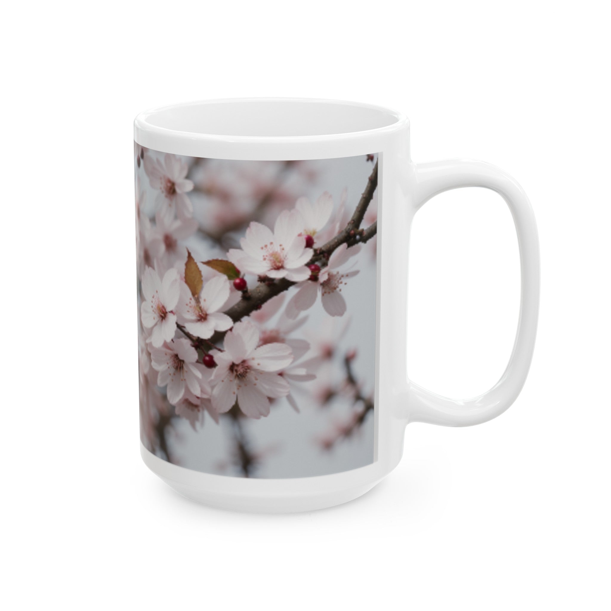 Blossom & Brew Ceramic Mug, (11oz, 15oz)