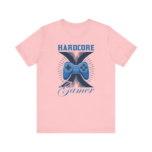 Hard Core Gamer T-shirt, Gamer Tshirt, Gaming Shirt, Unisex Shirt, Crewneck Shirt, Short Sleeve Tee, Gift for Him, Gift for Her