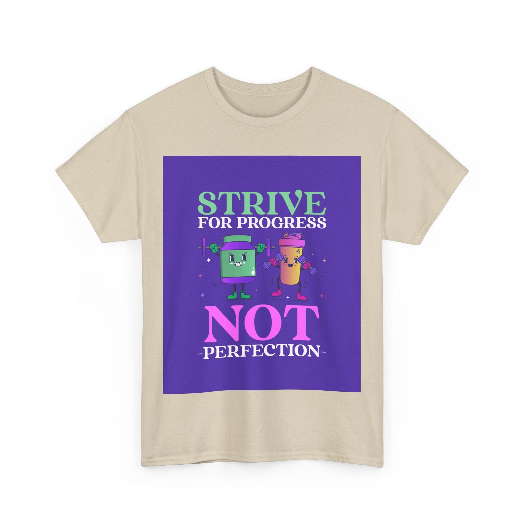 Strive for Progress, Not Perfection, Motivational Shirt, Inspirational Tee, Positive Affirmation, Personal Growth, Self-Improvement