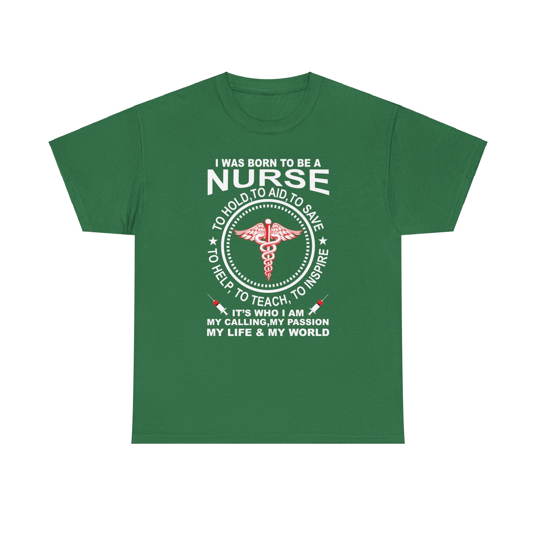 Born a Nurse: My Calling, My Passion' T-shirt | Nursing Identity Tee