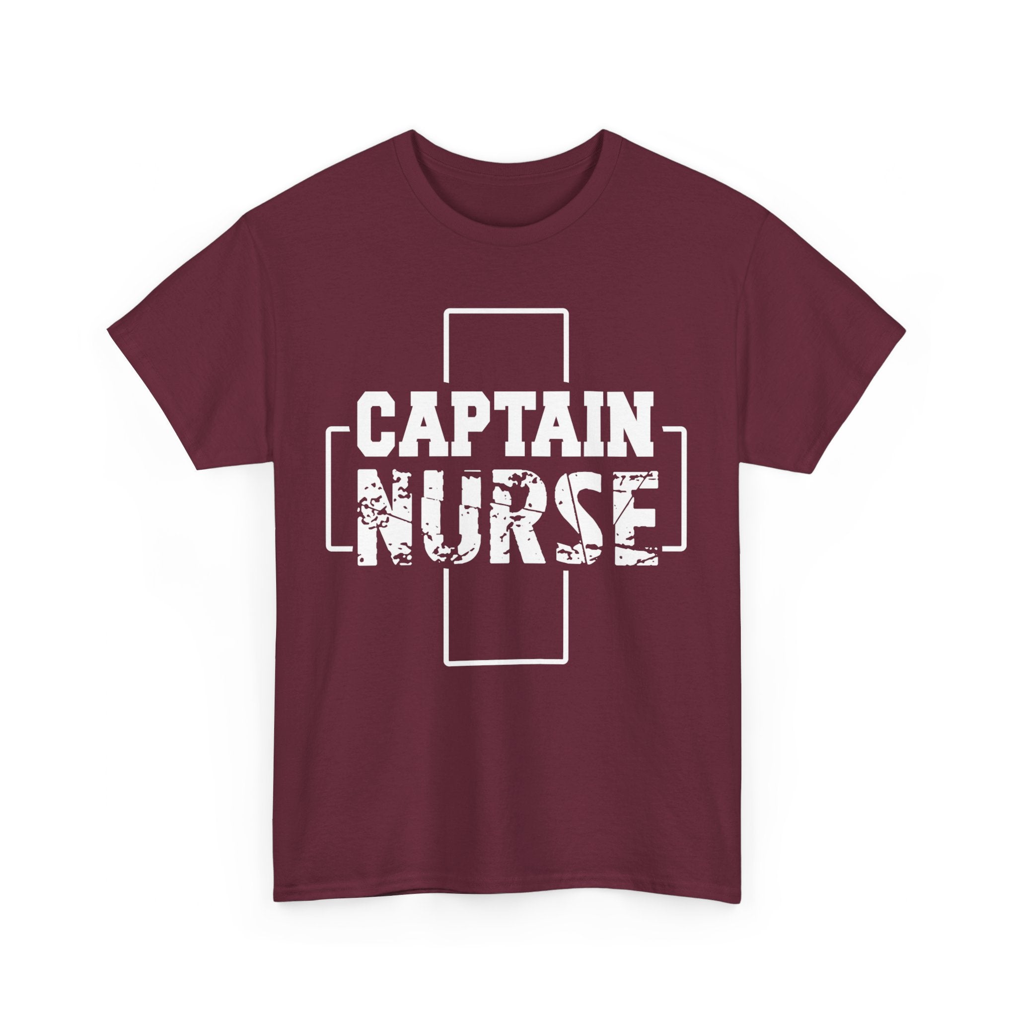 Captain Nurse T-shirt | Heroic Healthcare Professional Tee | Gift for nurse