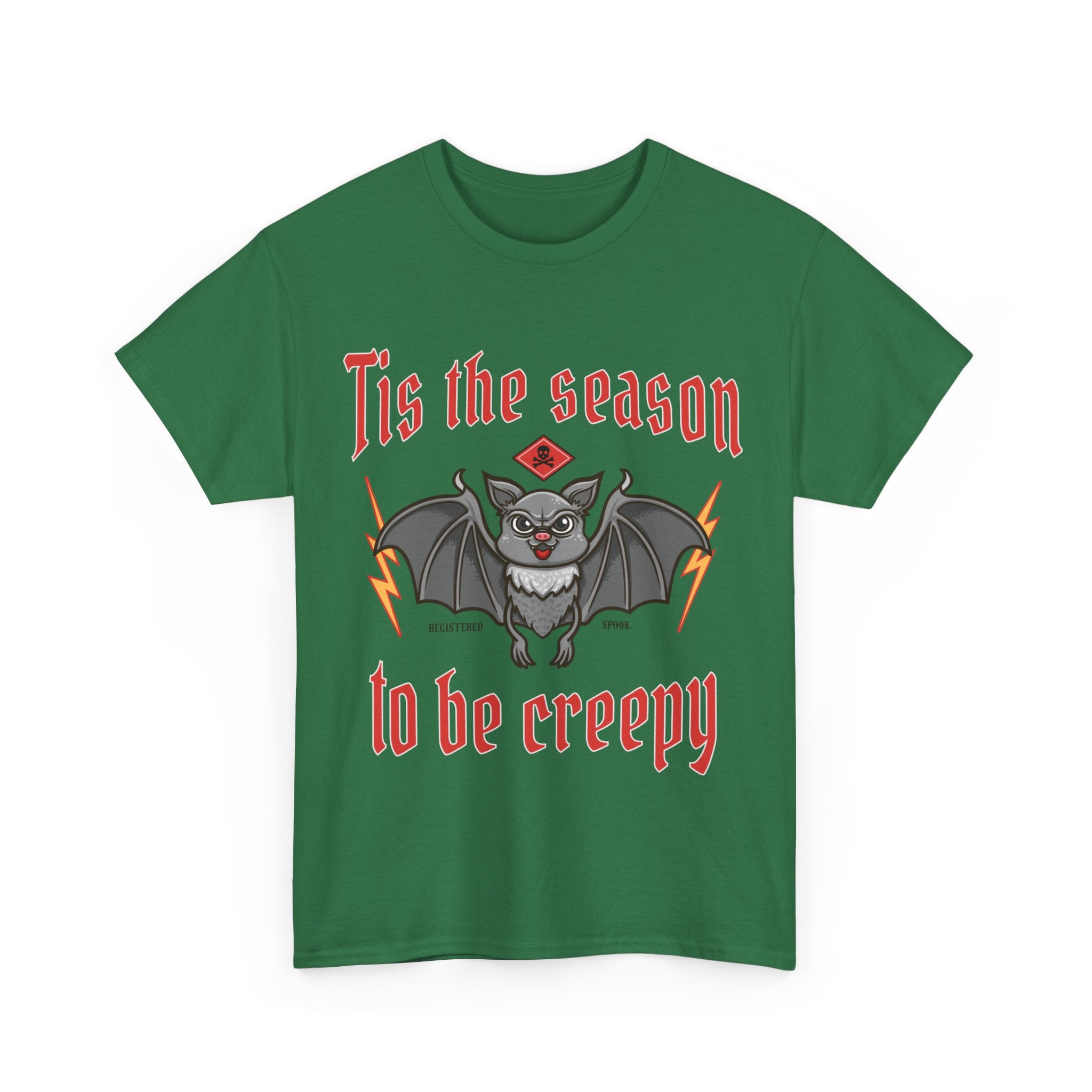 Funny Halloween T-shirt - Tis the Season to Be Creepy - Spooky Costume Tee