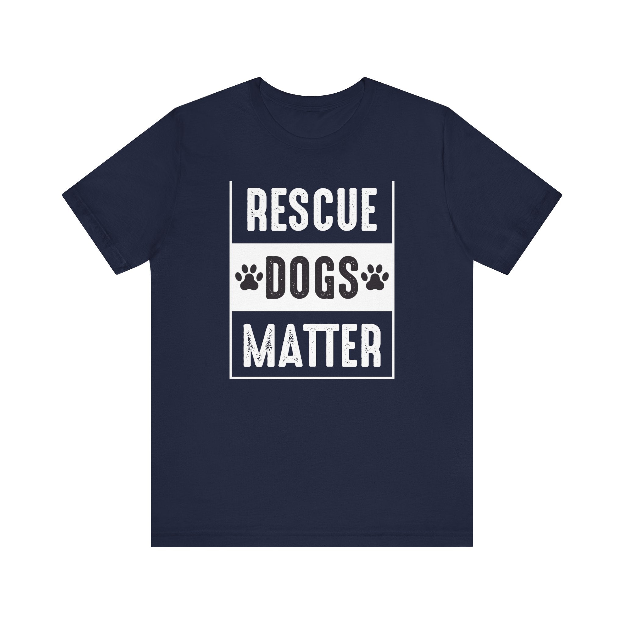 Rescue Dogs Matter T-shirt, Dog Lover Tshirt, Pet Lover Shirt, Unisex Shirt, Crewneck Shirt, Short Sleeve Tee, Gift for Him, Gift for Her