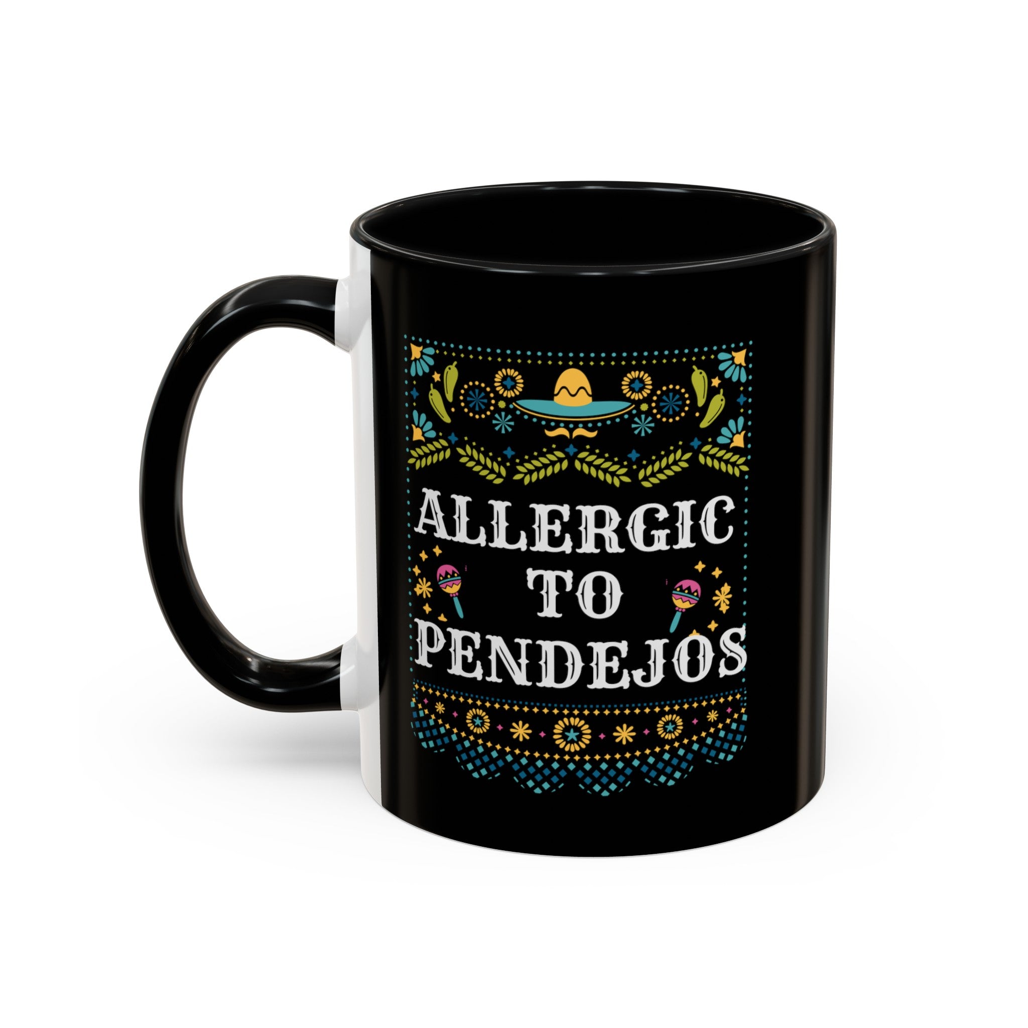 Sassy Allergic to Pendejos Coffee Mug for a Bold Statement, 11oz