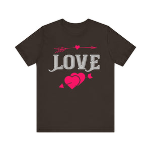 Expressive Love Statement Tee - Comfortable and Stylish - Unisex Jersey Short Sleeve Tee