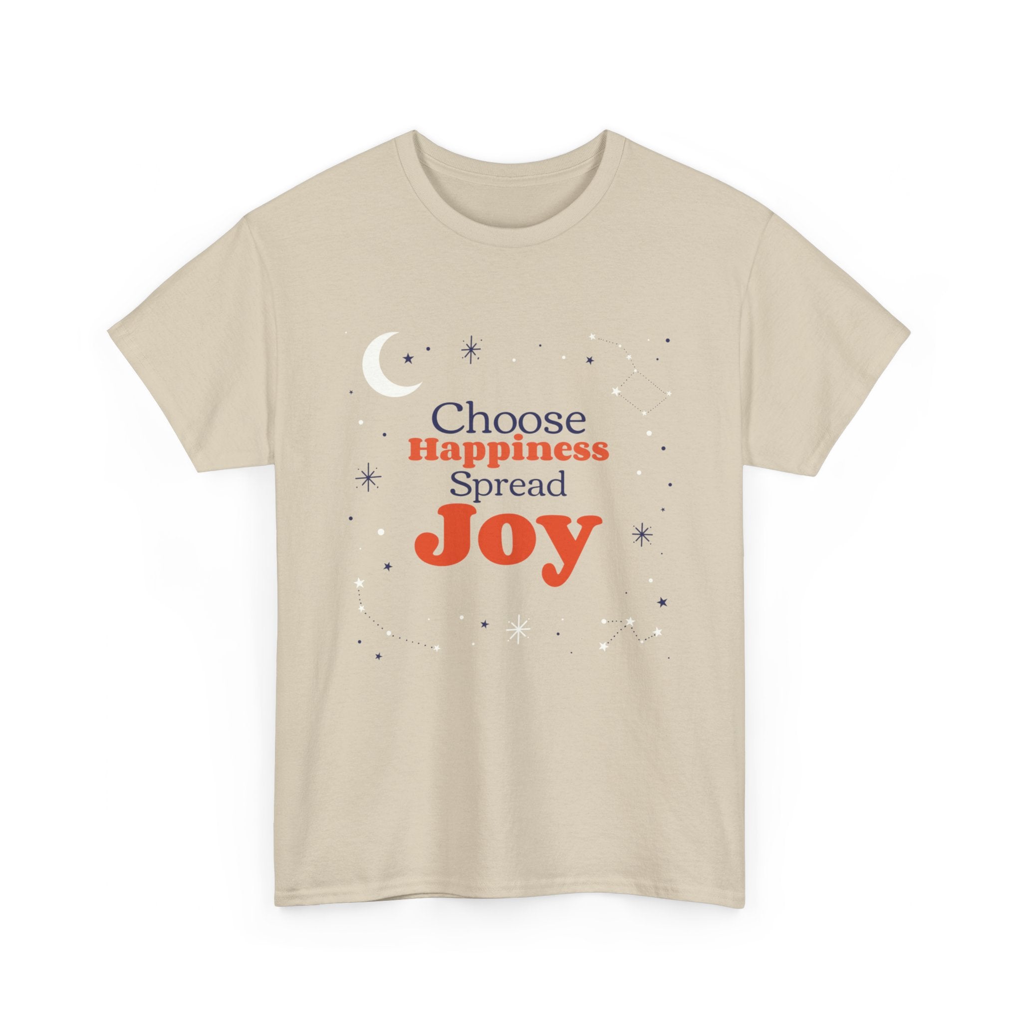 Choose Happiness, Spread Joy, Motivational Shirt, Inspirational Tee, Empowering Apparel.