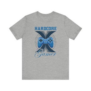 Hard Core Gamer T-shirt, Gamer Tshirt, Gaming Shirt, Unisex Shirt, Crewneck Shirt, Short Sleeve Tee, Gift for Him, Gift for Her