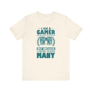 I'm A Gamer T-shirt, Gaming Tshirt, Game Lover Shirt, Game Day Unisex Shirt, Gameboy Crewneck Shirt, Short Sleeve Tee, Gift for Him